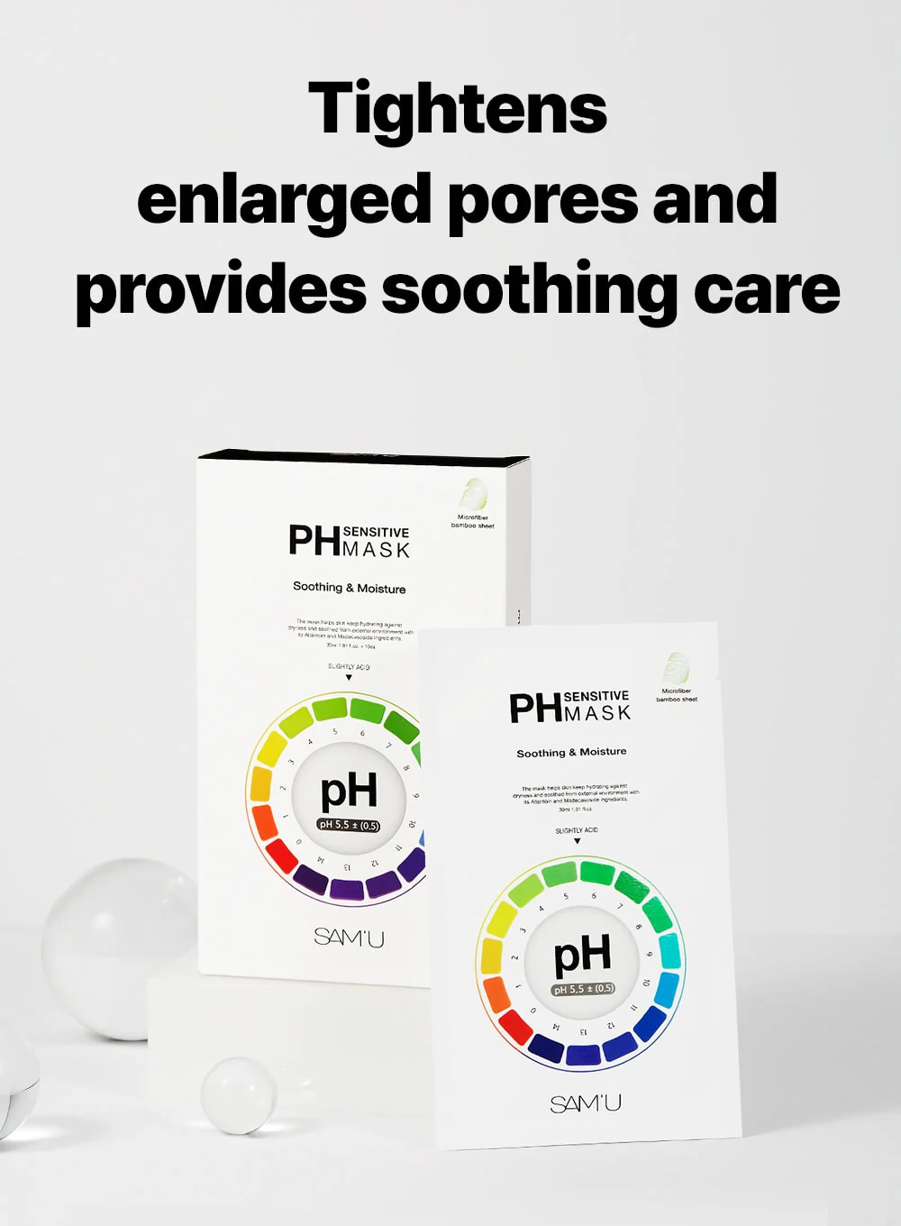 PH Sensitive Mask Soothing & Moisture (30ml * 5ea) - Image 4