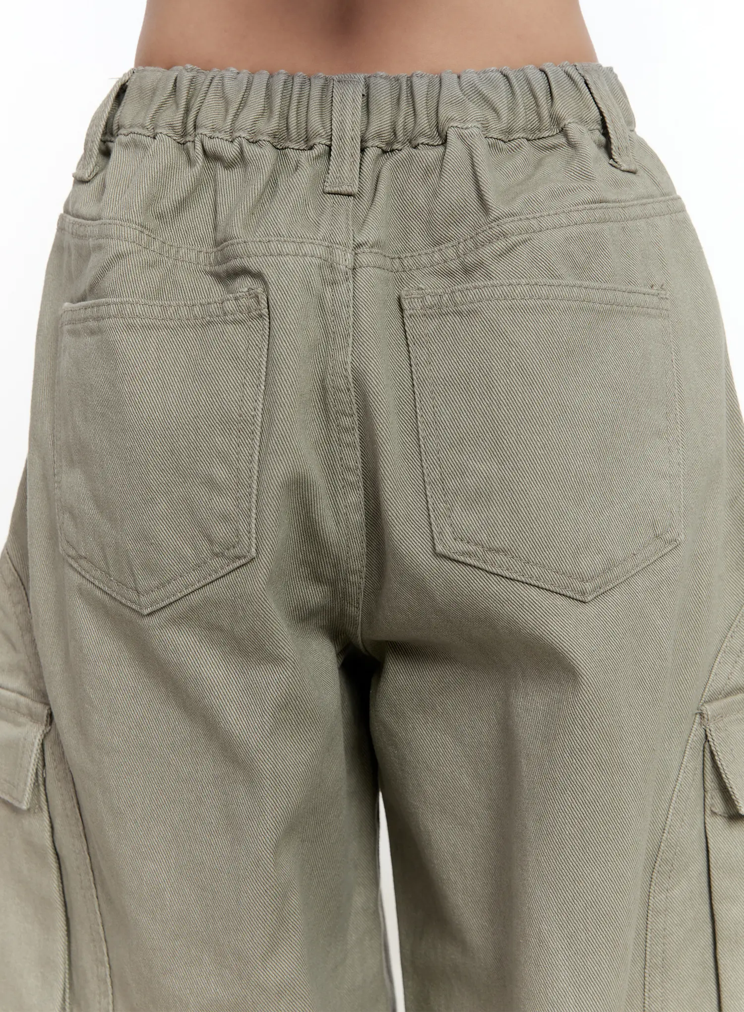 Pigment Cargo Wide-Leg Pants CN506 - Image 8