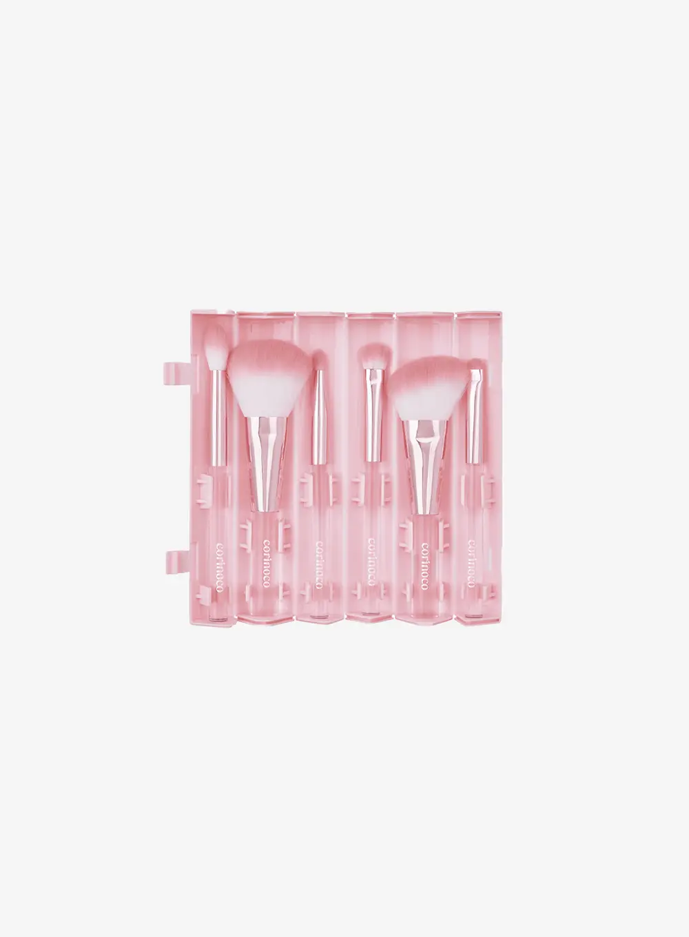 Pink Roll Brush Set (6pcs)