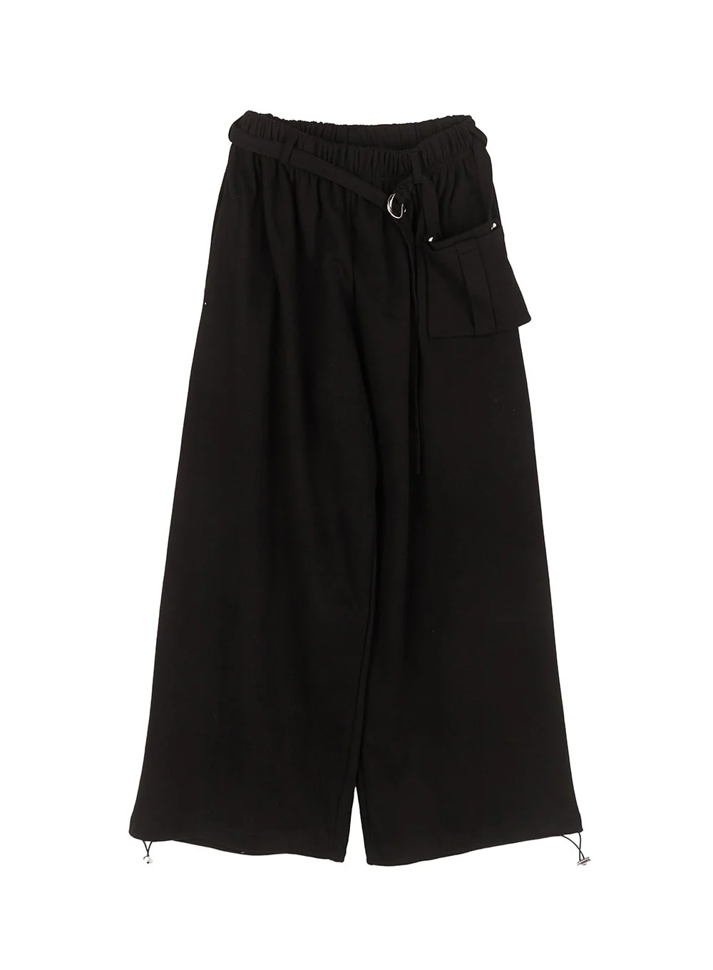 Pintuck Belt Wide-Leg Sweatpants IM528 - Image 16