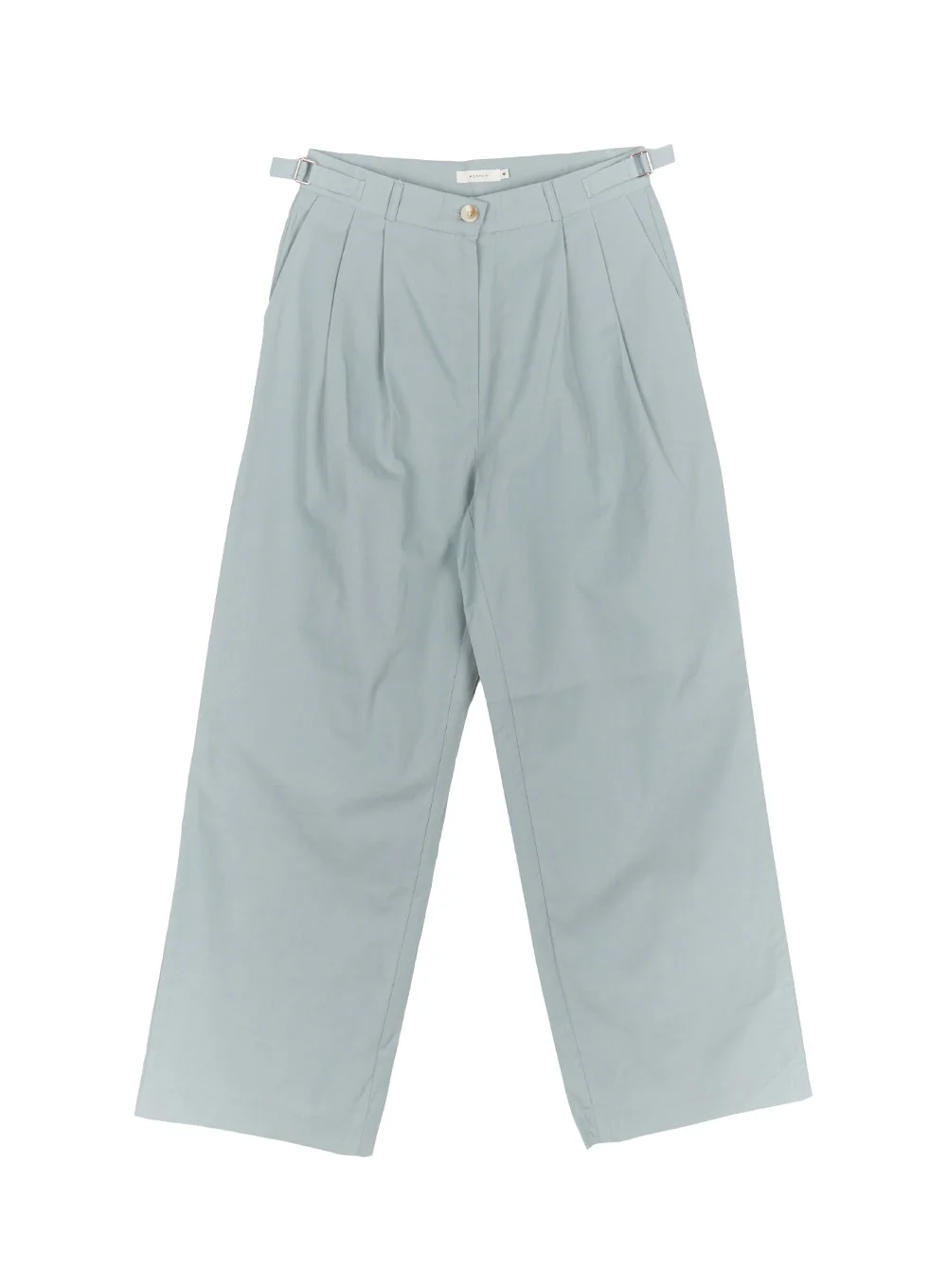 Pintuck Cotton Tailored Trousers CA502 - Image 12