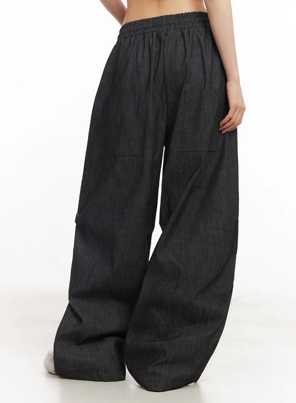 Pintuck Denim Sweatpants IY529 - Image 12