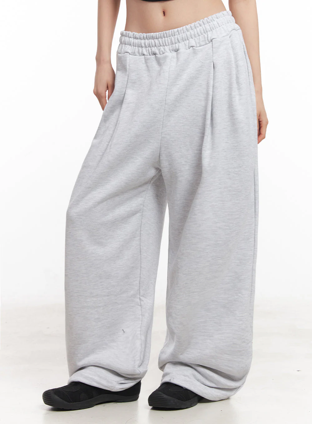 Pintuck Oversized Sweatpants IY516 - Image 9