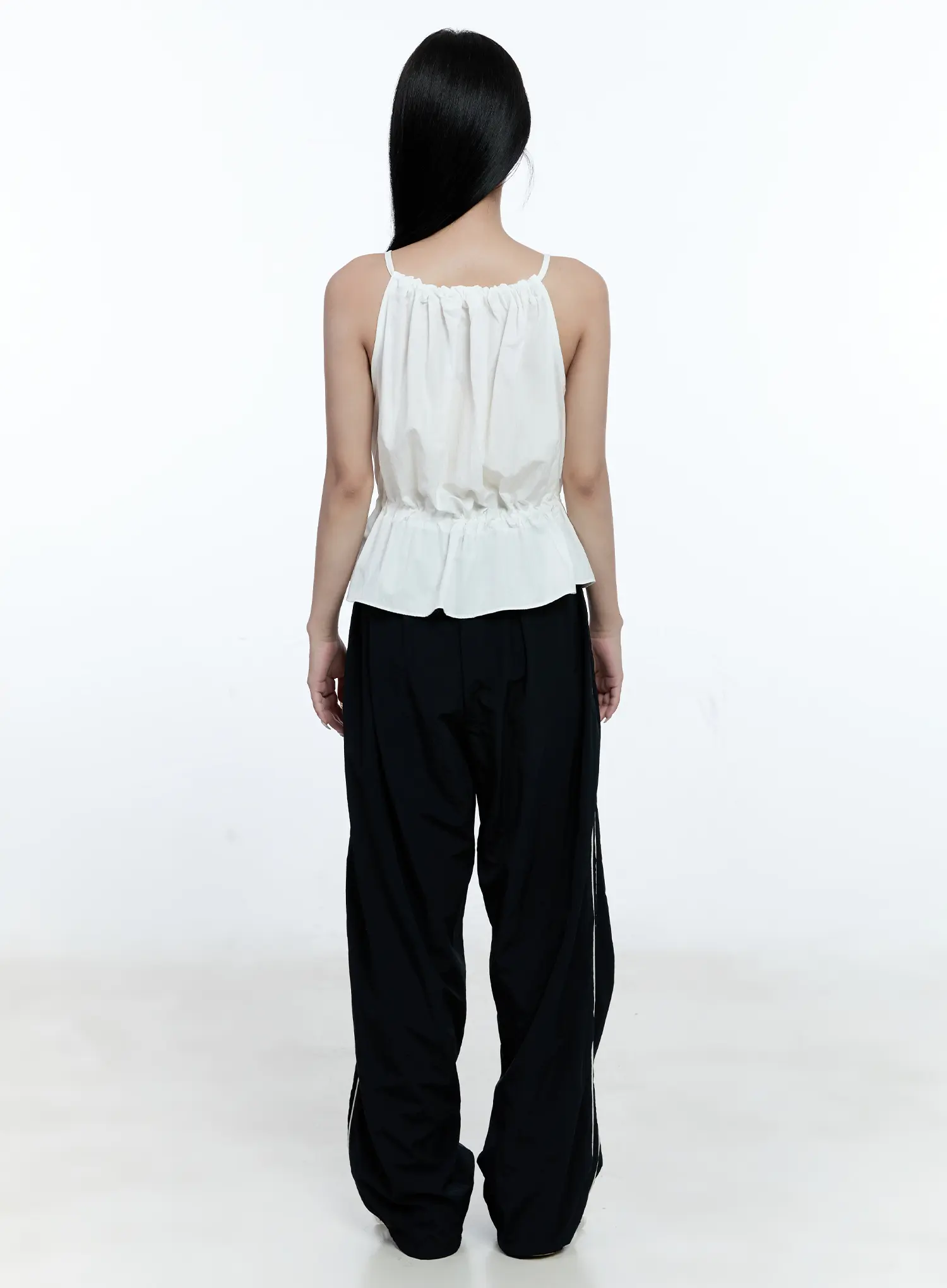 Pintuck String Halter Top CG512 - Image 9