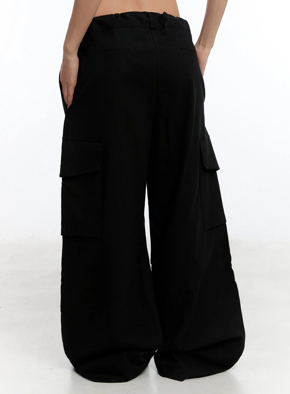 Pintuck Wide-Leg Pants IU509 - Image 14