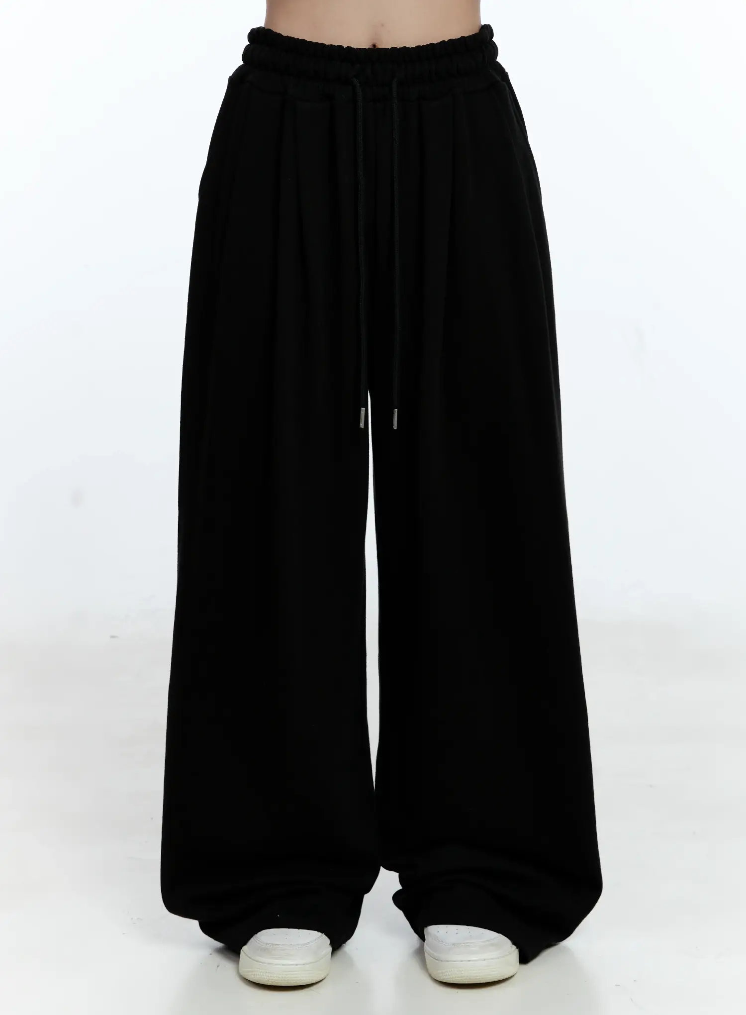 Pintuck Wide-Leg Trousers CG513