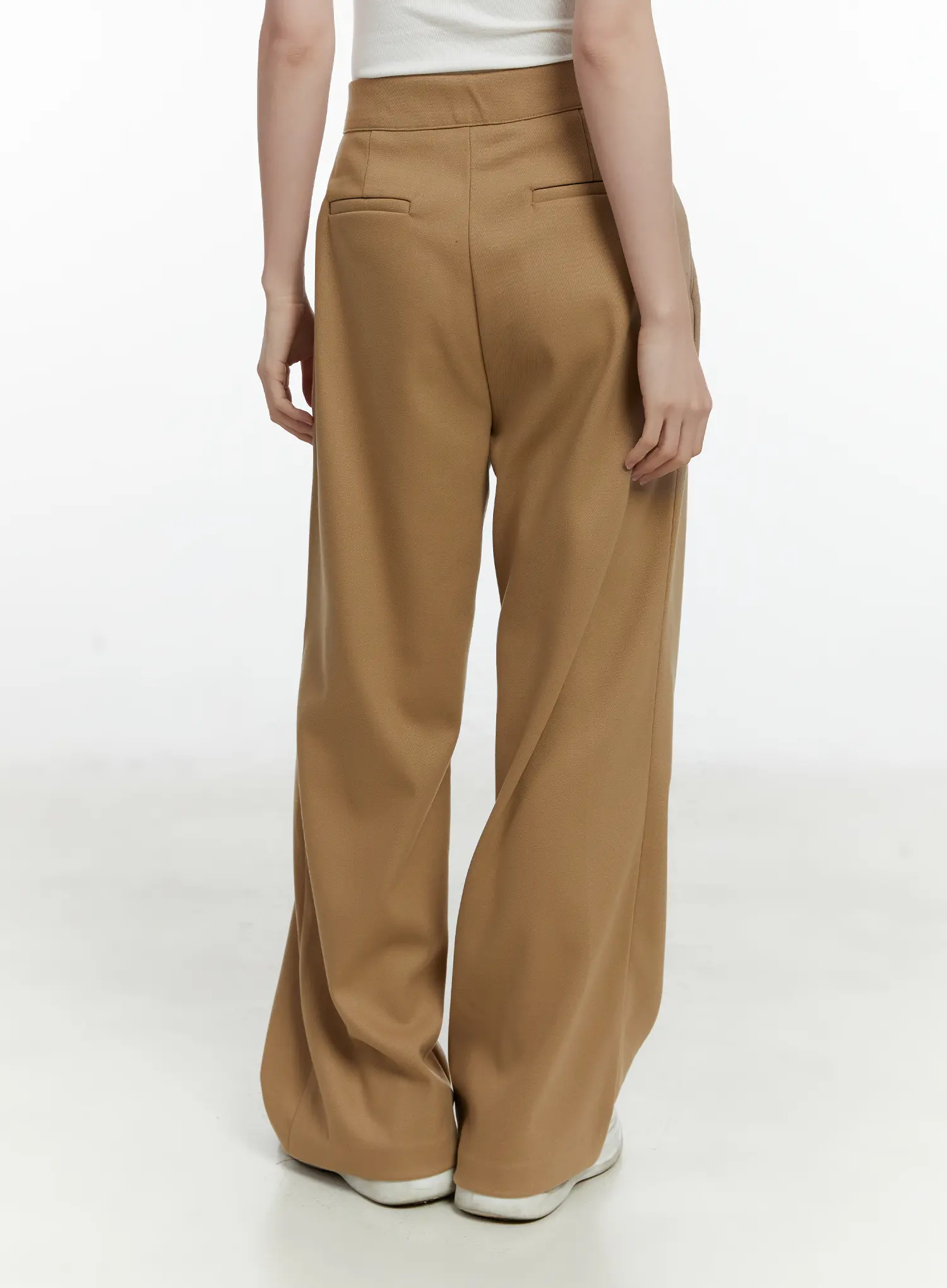Pintuck Wide-Leg Trousers F502 - Image 6