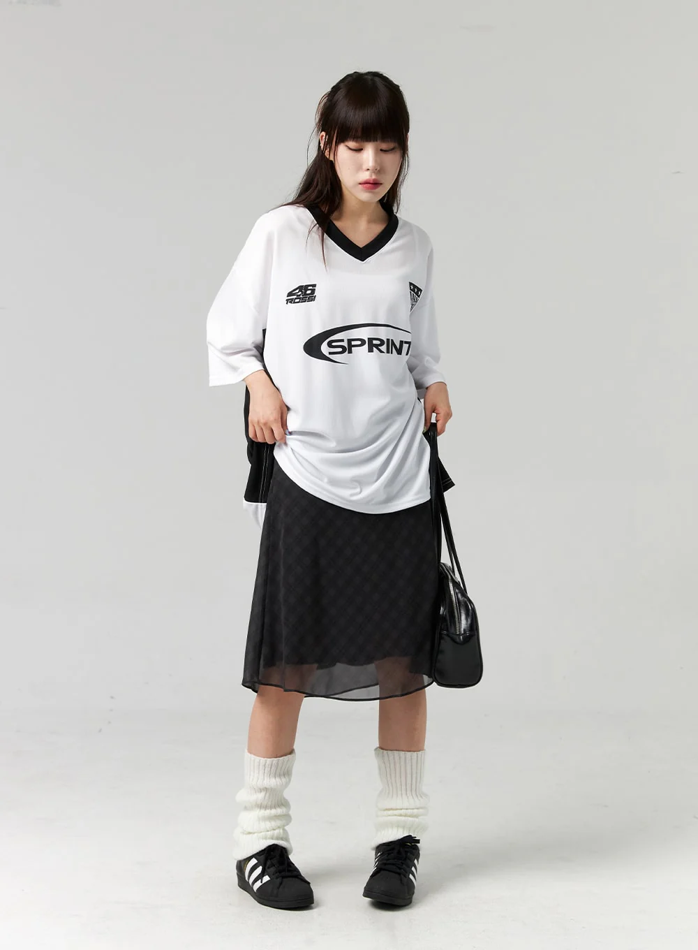 Plaid Midi Skirt CL320 - Image 10
