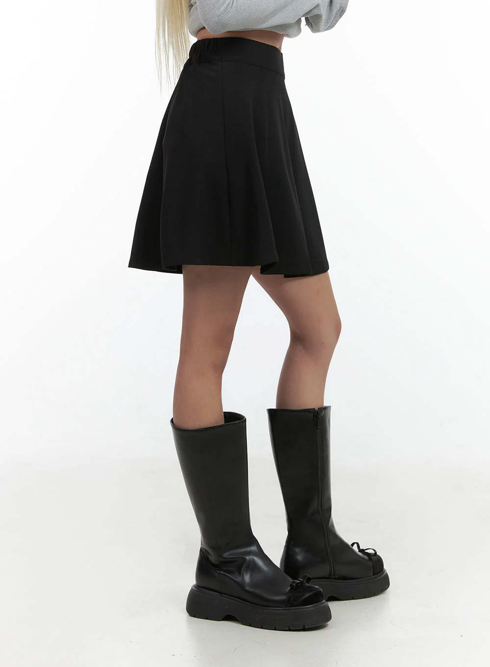 Pleated Charm Mini Skirt CO414 - Image 5