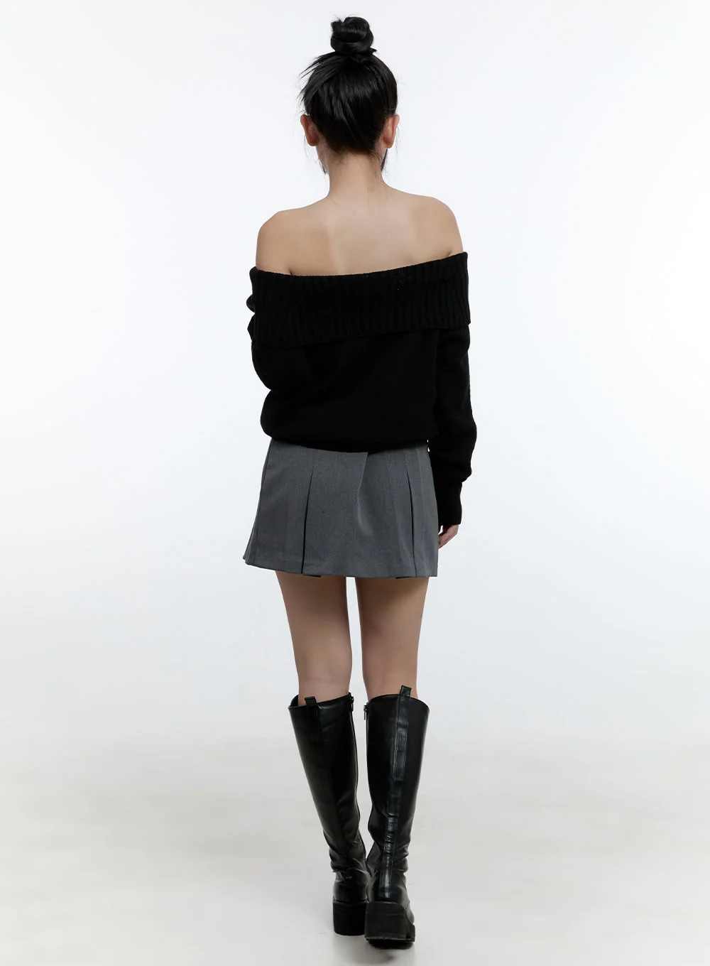 Pleated Mini Skirt CD424 - Image 6