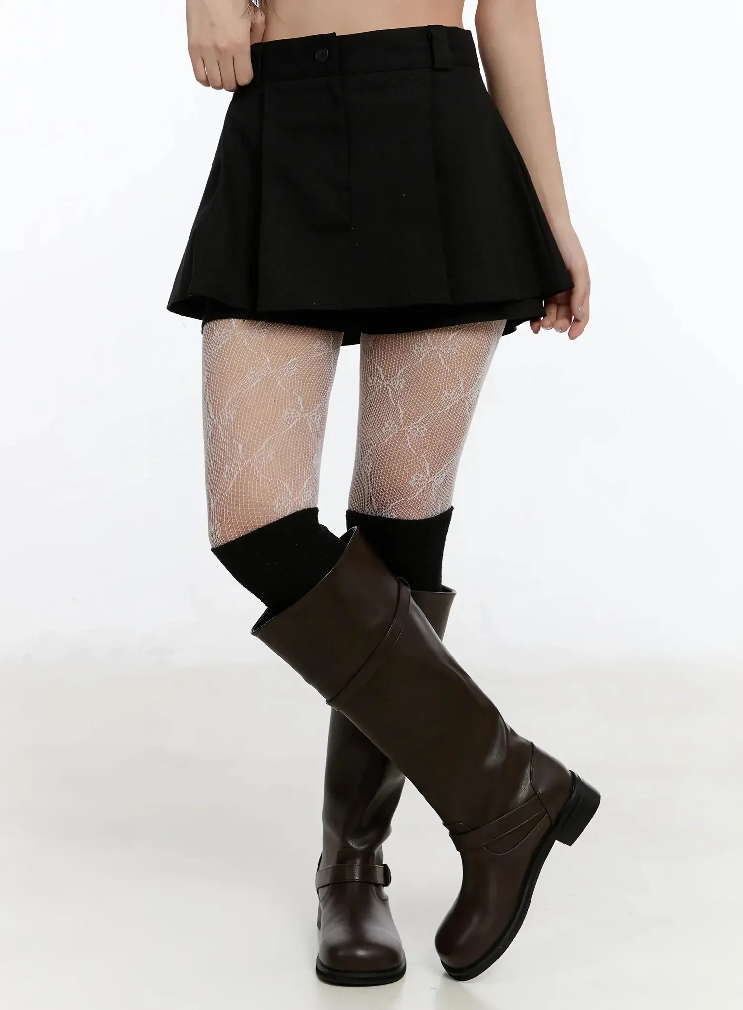 Pleated Mini Skort IM513 - Image 10