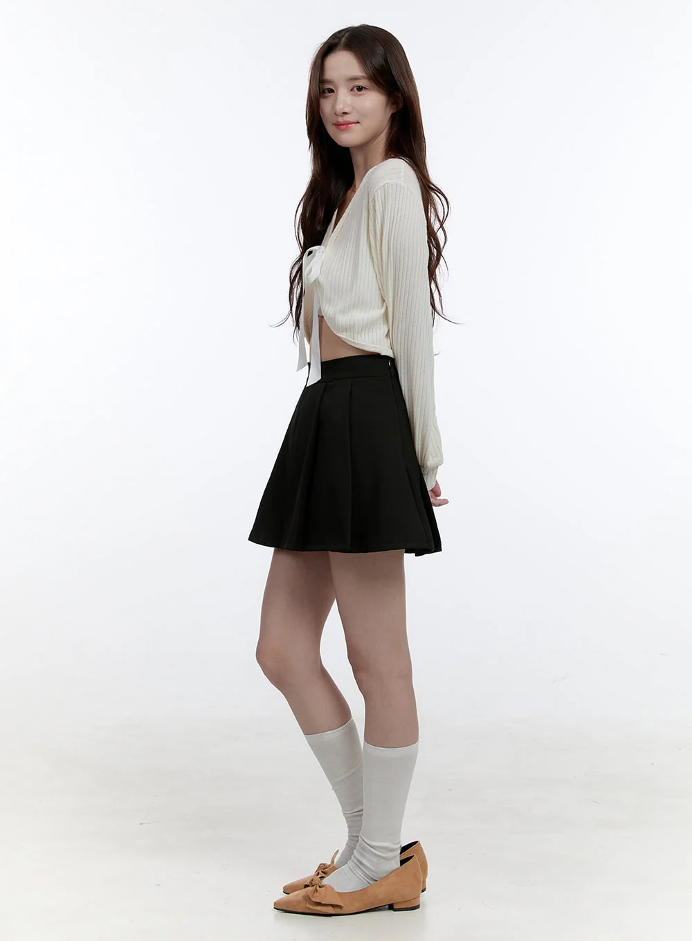 Pleated Solace Mini Skirt OO407 - Image 3