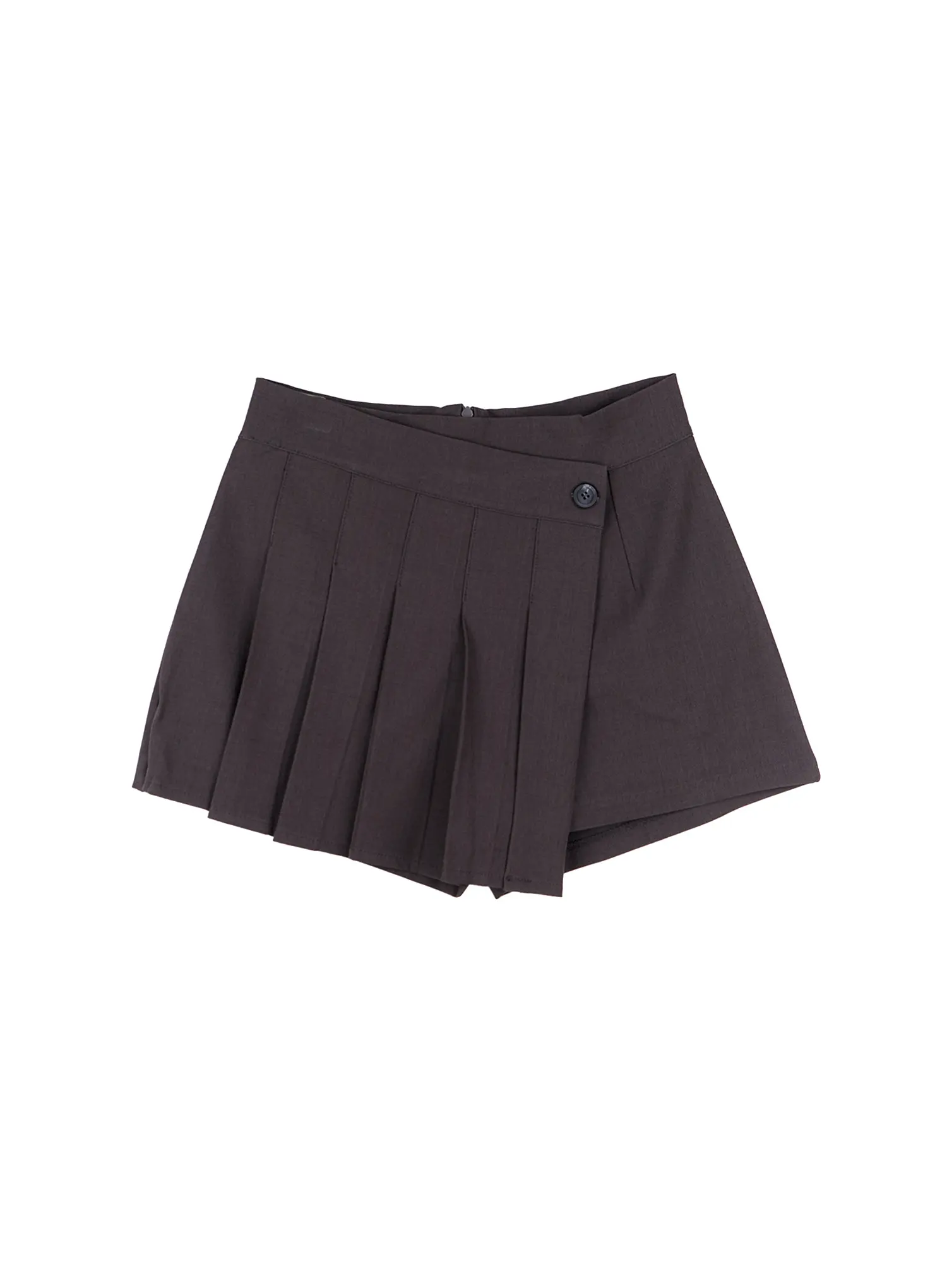 Pleated Wrap Mini Skort CS523 - Image 11