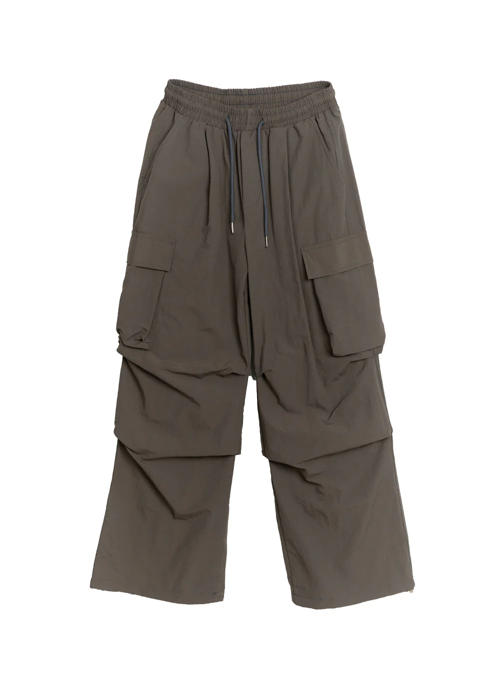 Pocketed Wide-Leg Cargo Pants IF510 - Image 15