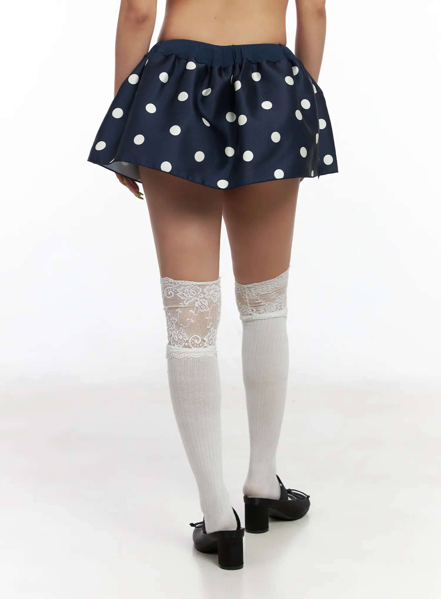 Pola Dot Mini Skirt CM520 - Image 6