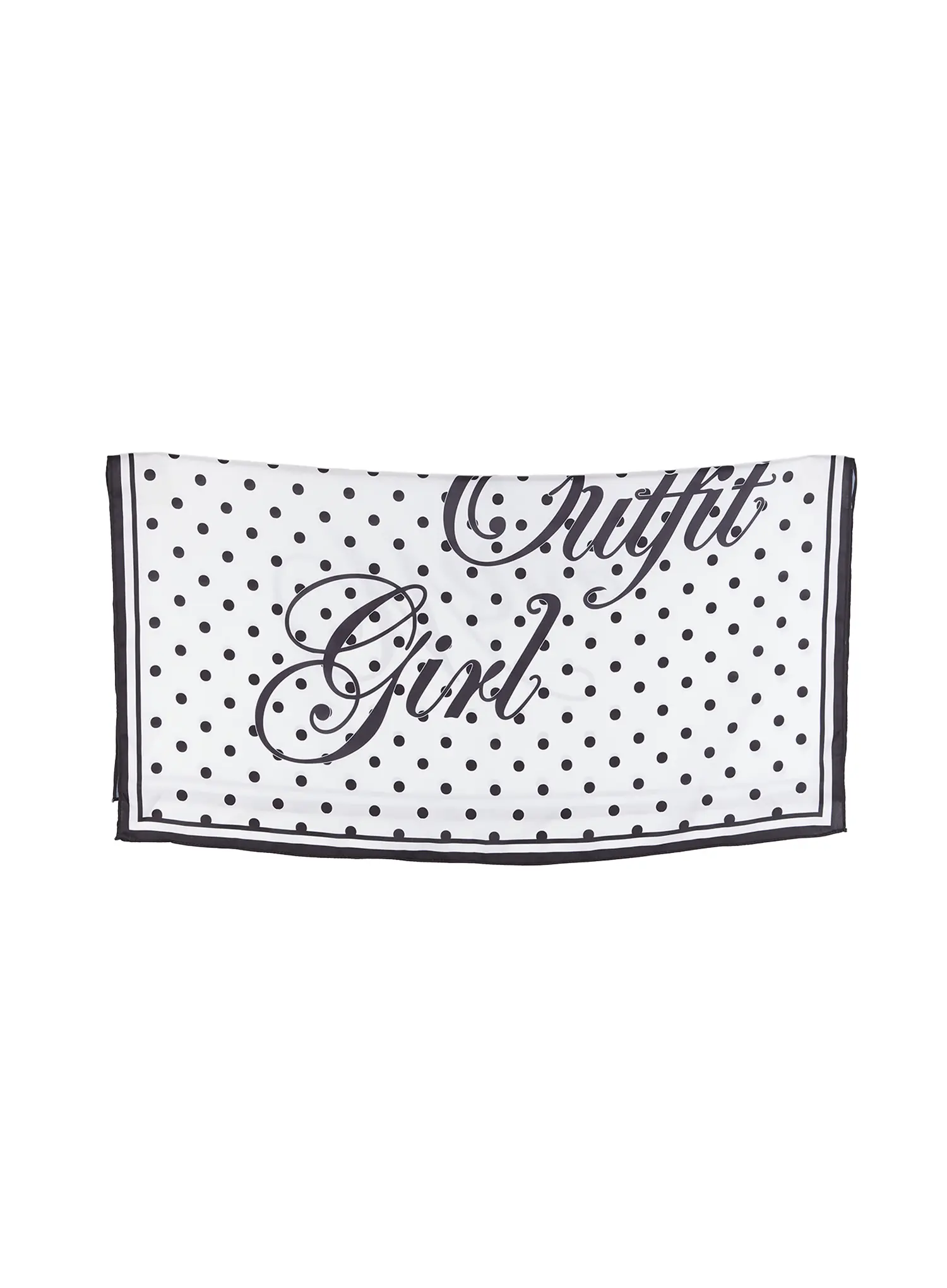 Polka Dot Graphic Scarf CU527 - Image 13