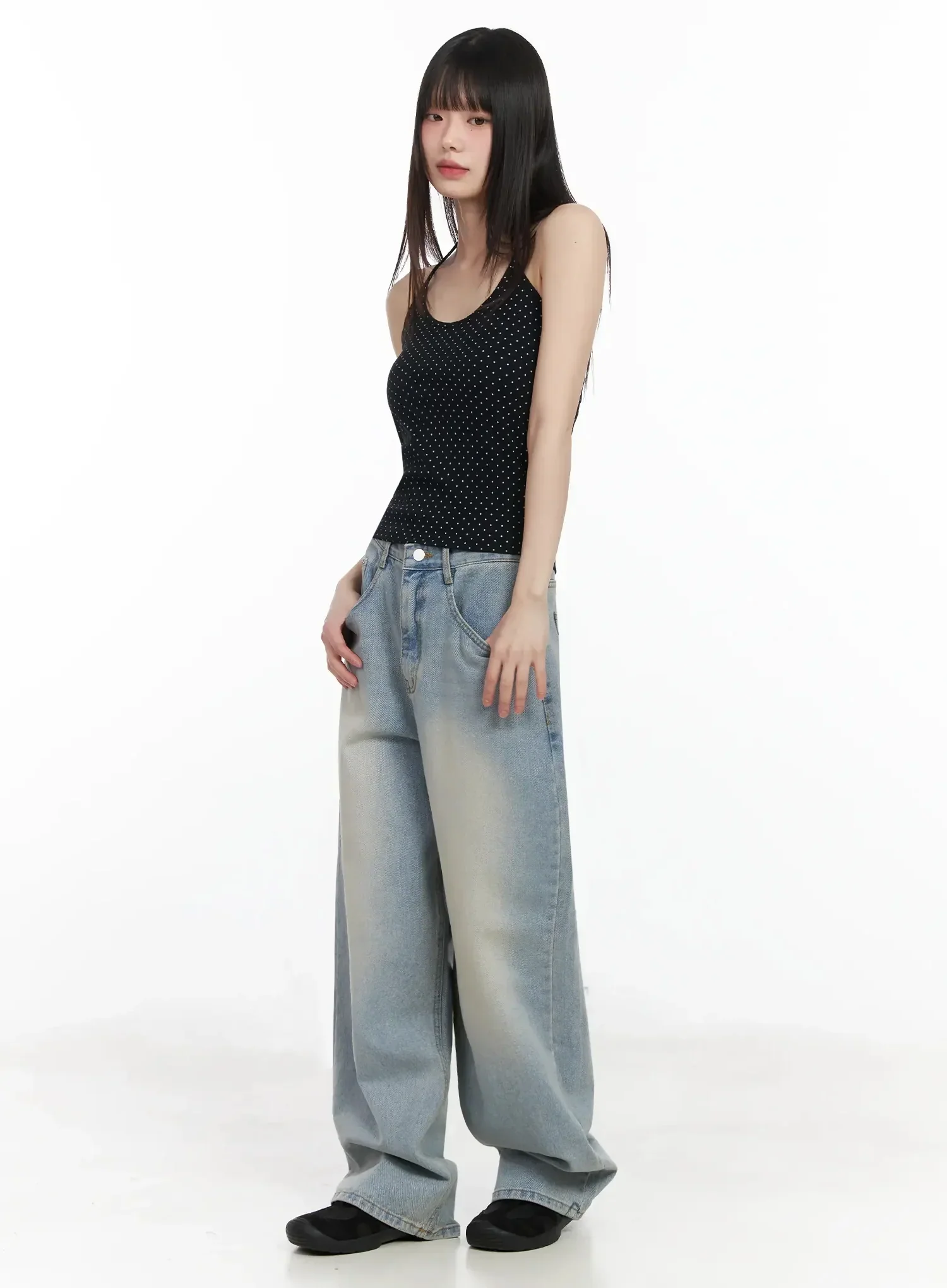 Polka Dot Halter Neck Top IM523 - Image 11