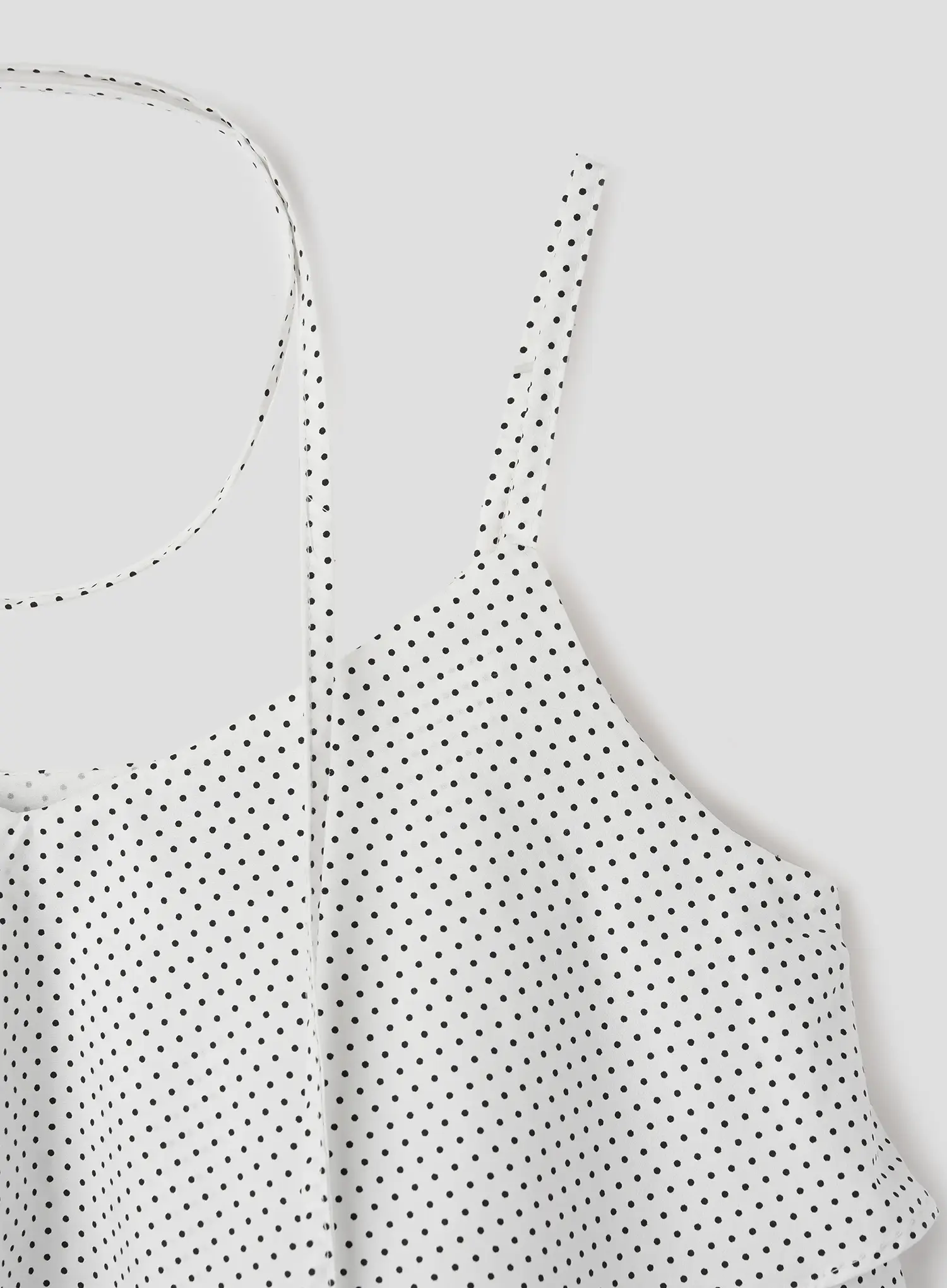 Polka Dot Ruffle Cami IU526 - Image 5