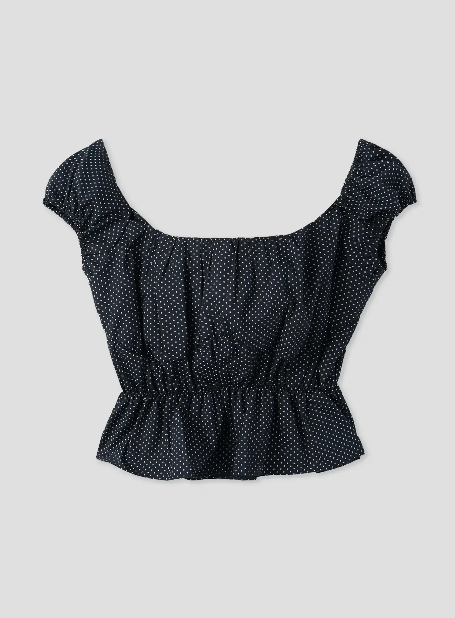 Polka Dot Sleeveless Blouse IU526 - Image 11