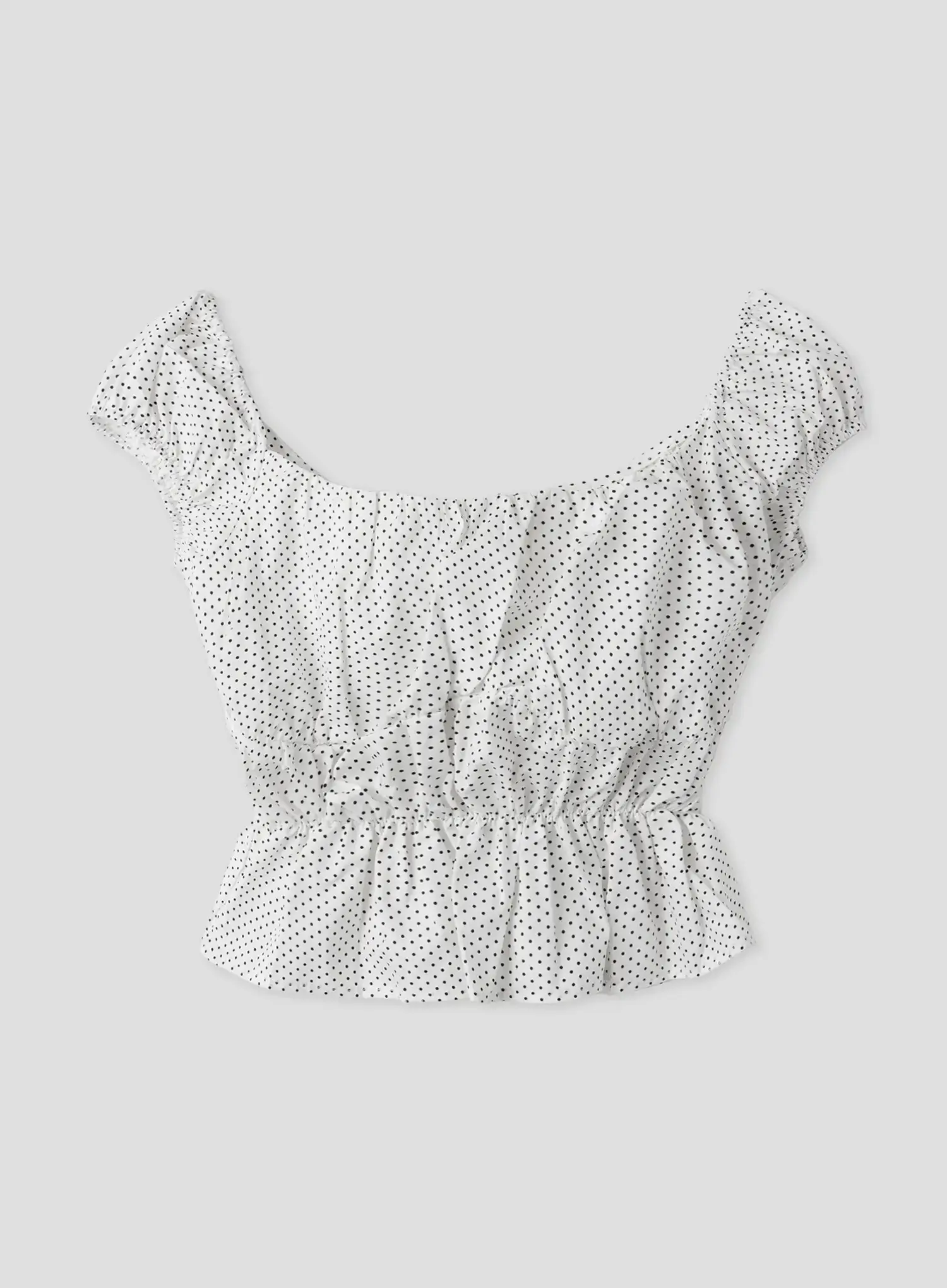 Polka Dot Sleeveless Blouse IU526 - Image 8