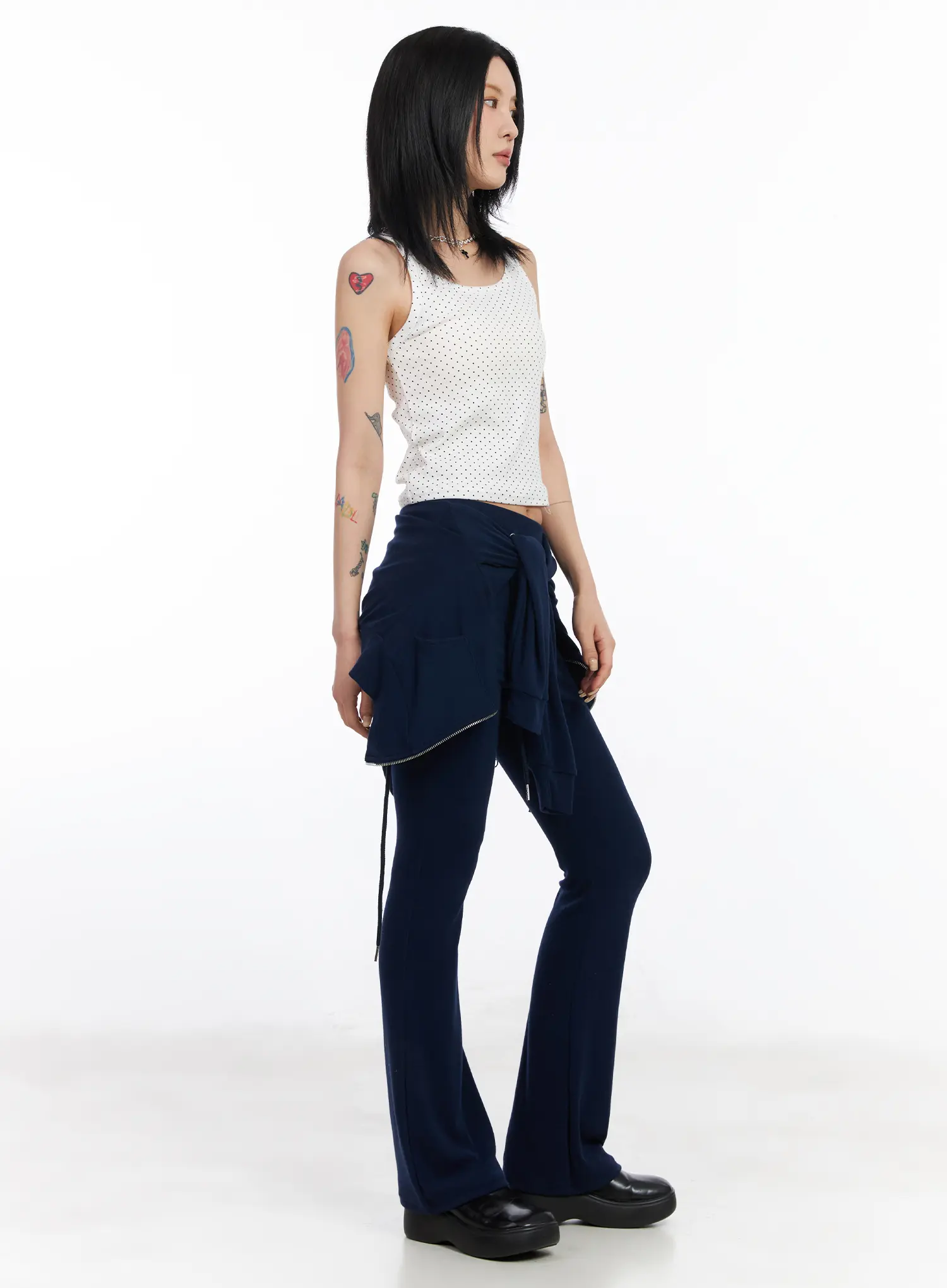 Polka Dot Sleeveless Top CF526 - Image 8