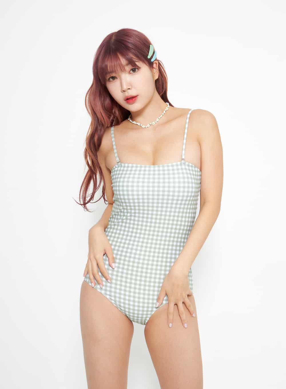 Printed Swimsuit IA312 - Image 4