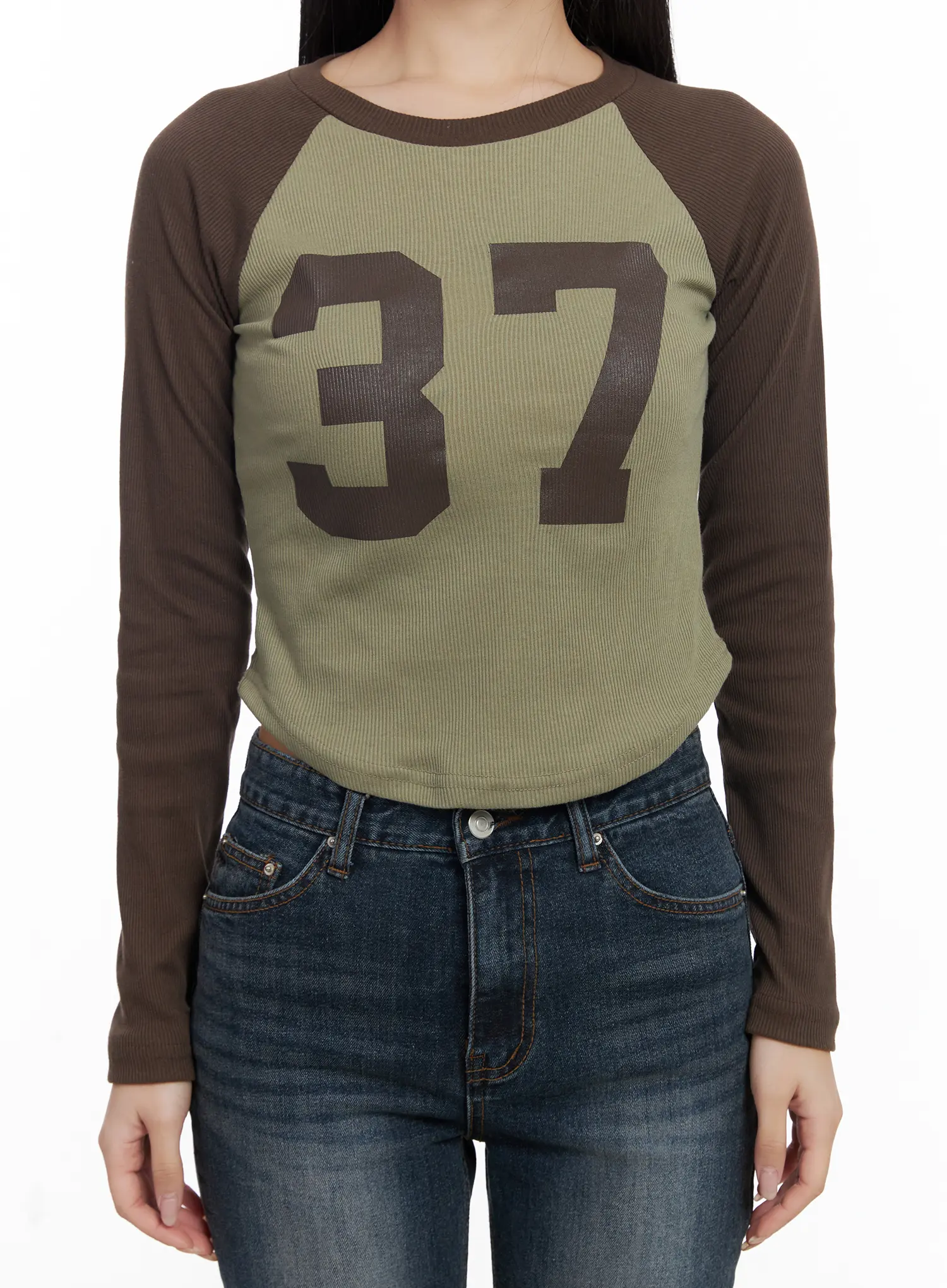 Raglan 37 Long Sleeve Tee CJ515 - Image 4