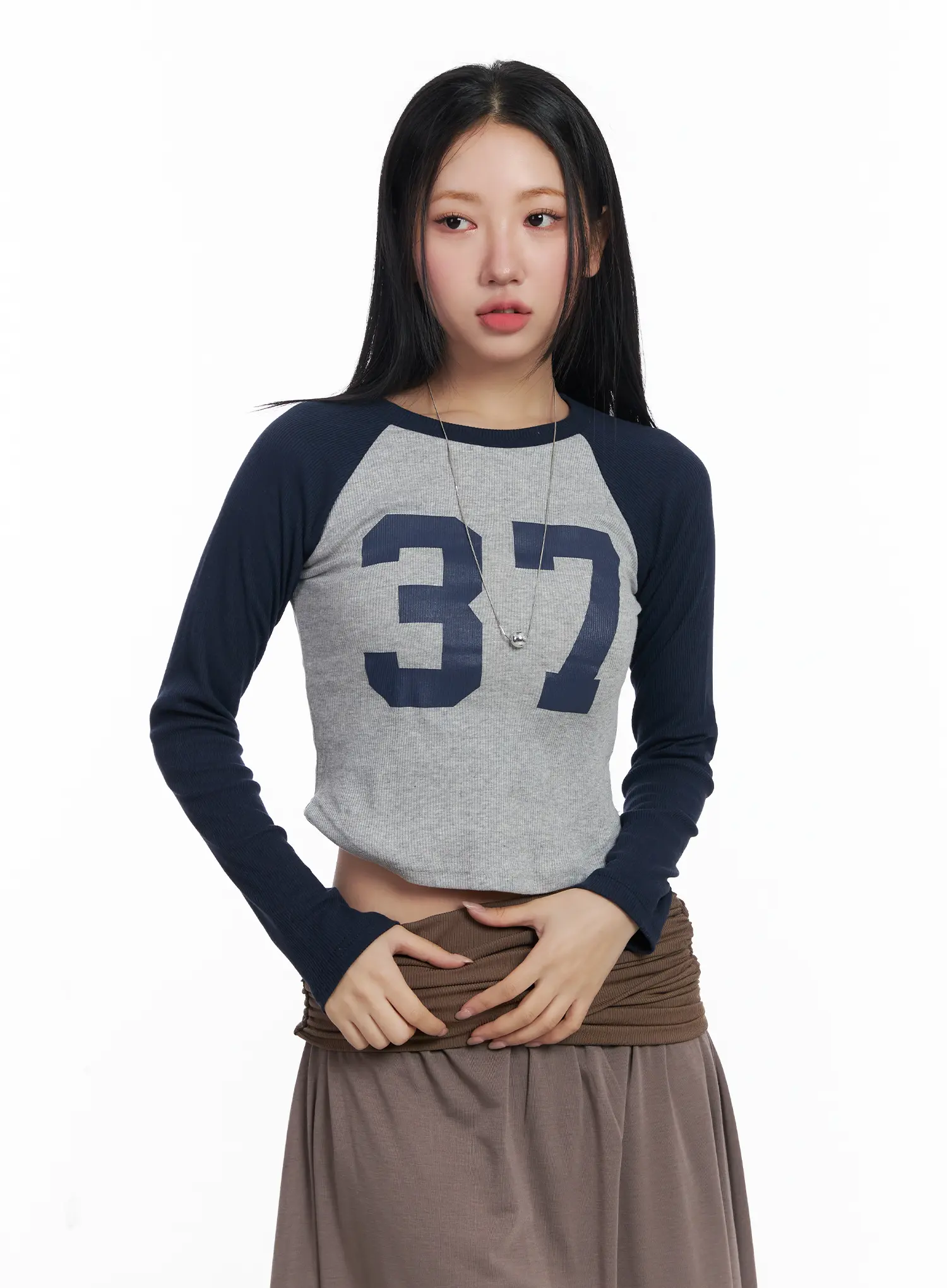 Raglan 37 Long Sleeve Tee CJ515 - Image 9