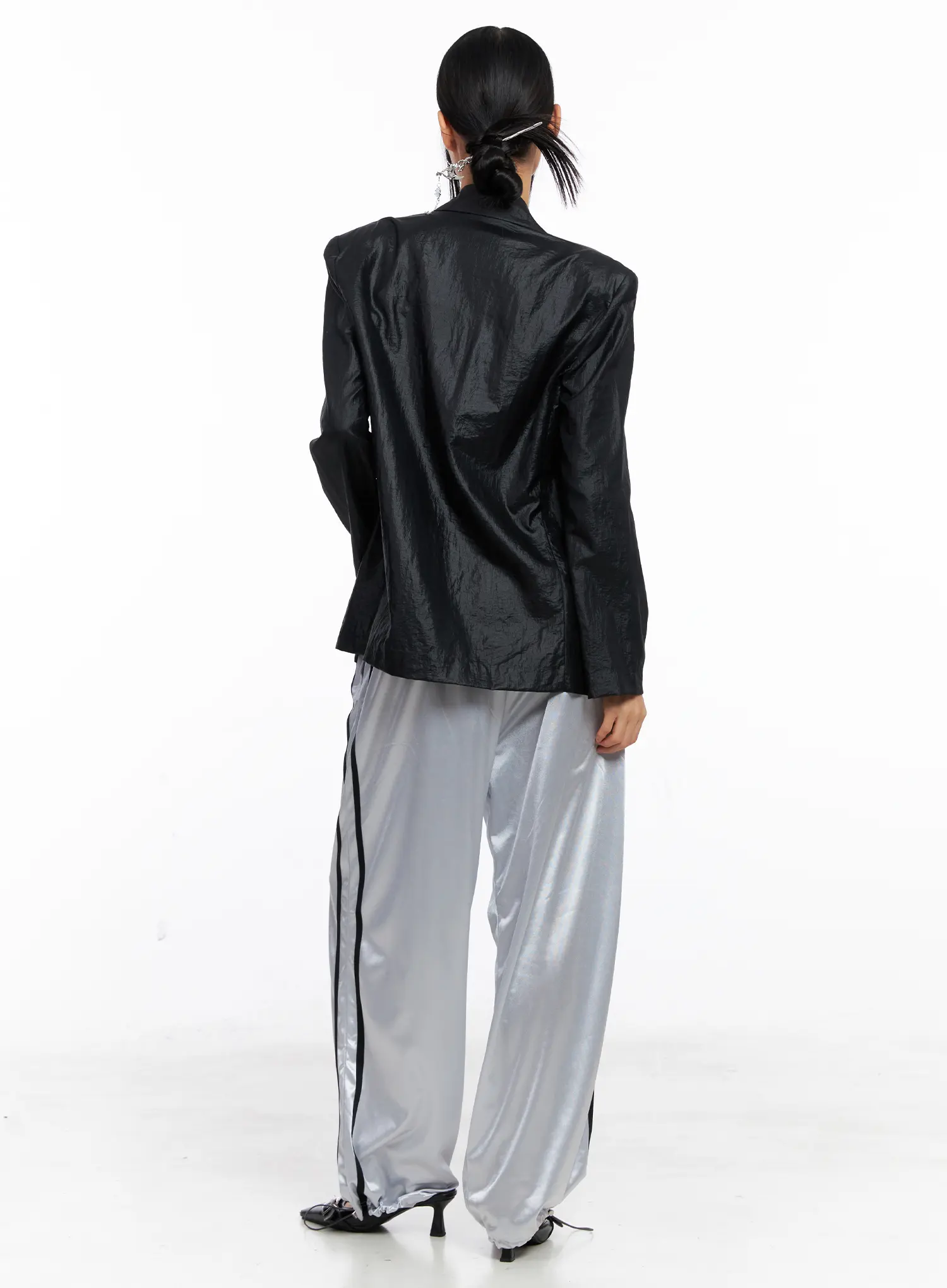 Reflective Track Lounge Pants CS511 - Image 6