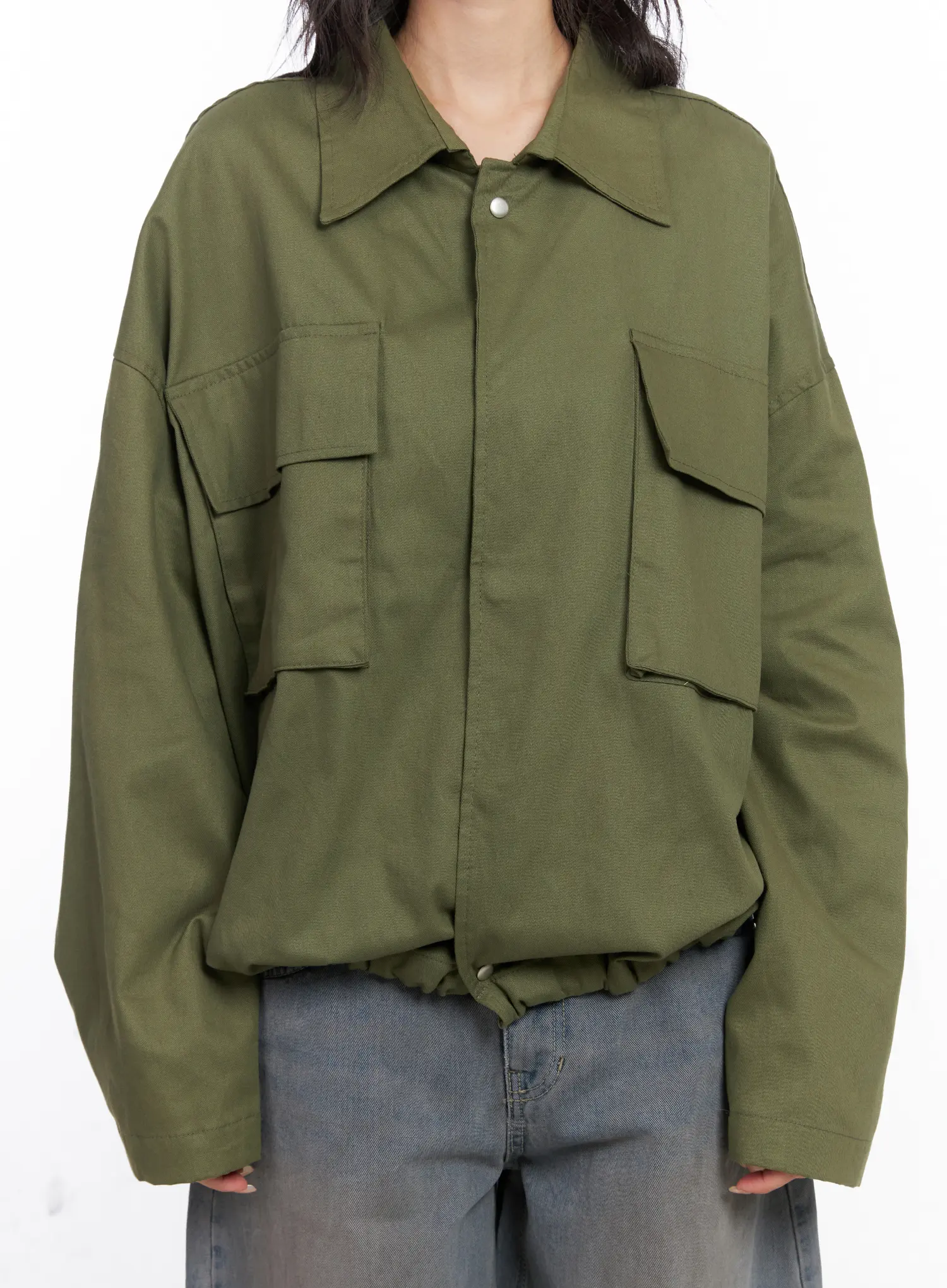Relaxed-Fit Cargo Jacket CC1809 - Image 3