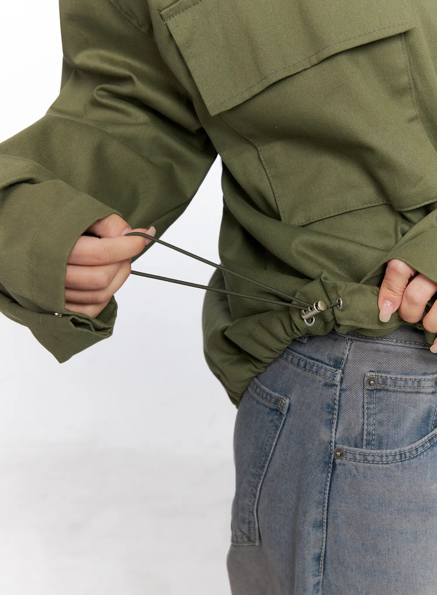Relaxed-Fit Cargo Jacket CC1809 - Image 5