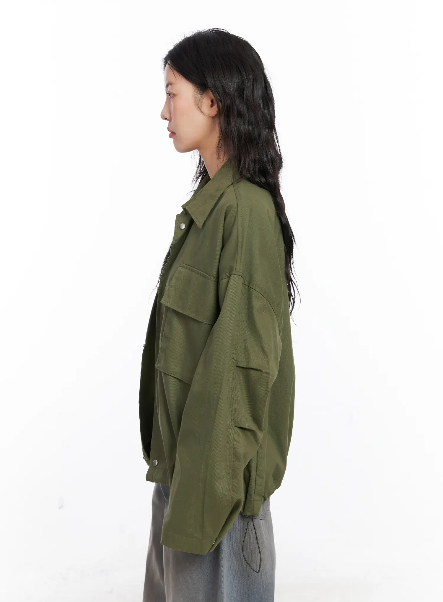 Relaxed-Fit Cargo Jacket CC1809 - Image 8