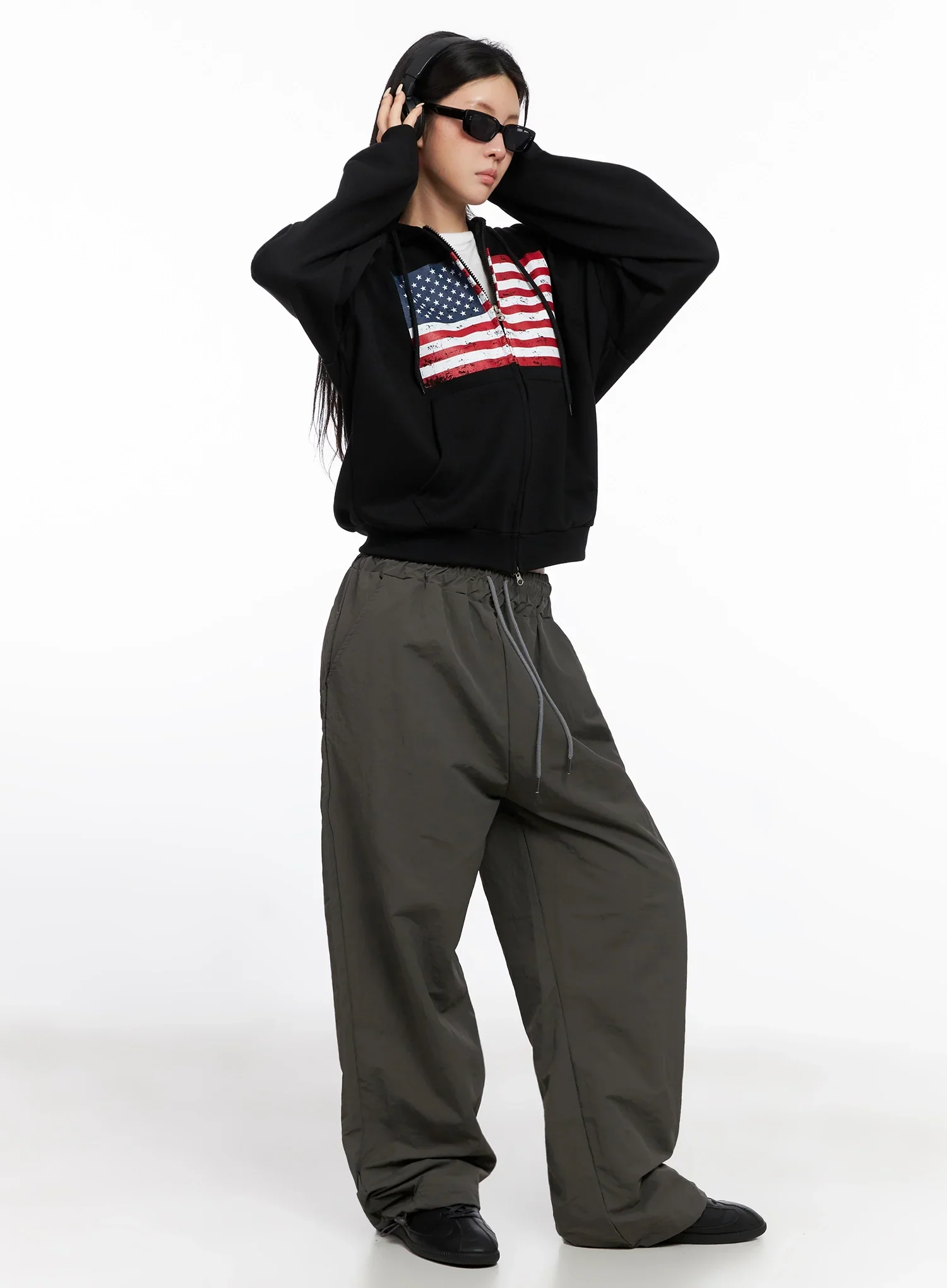 Relaxed-Fit Draw String Pants IS515