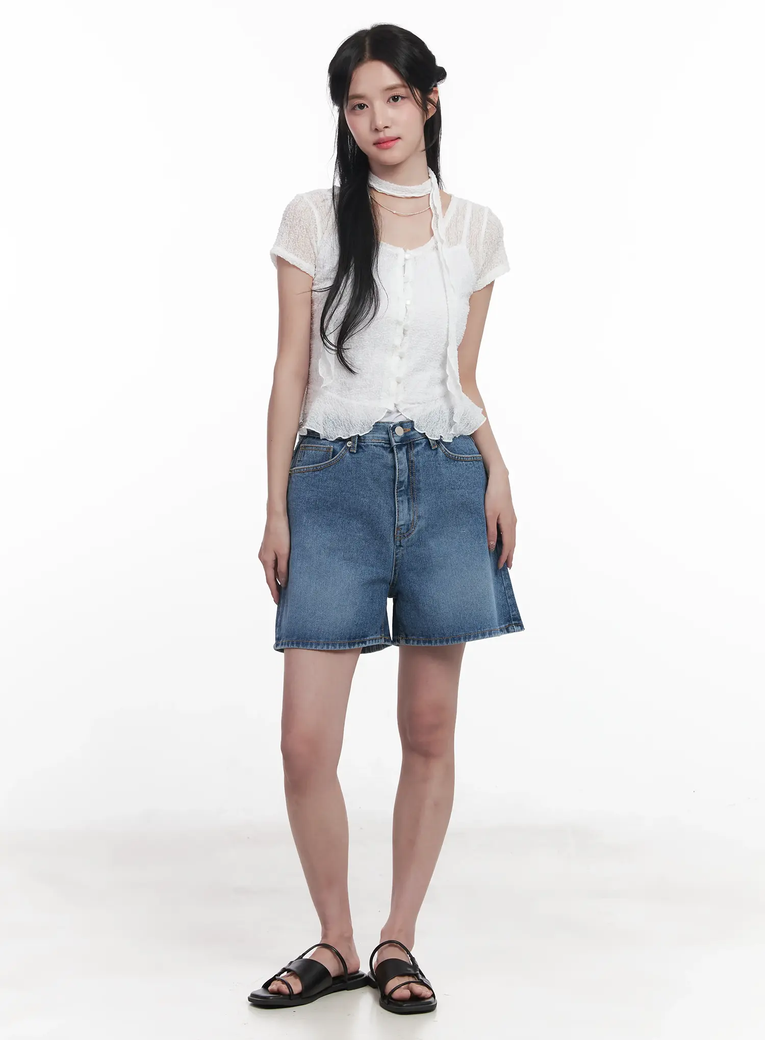 Relaxed-Fit Jorts CU523 - Image 3