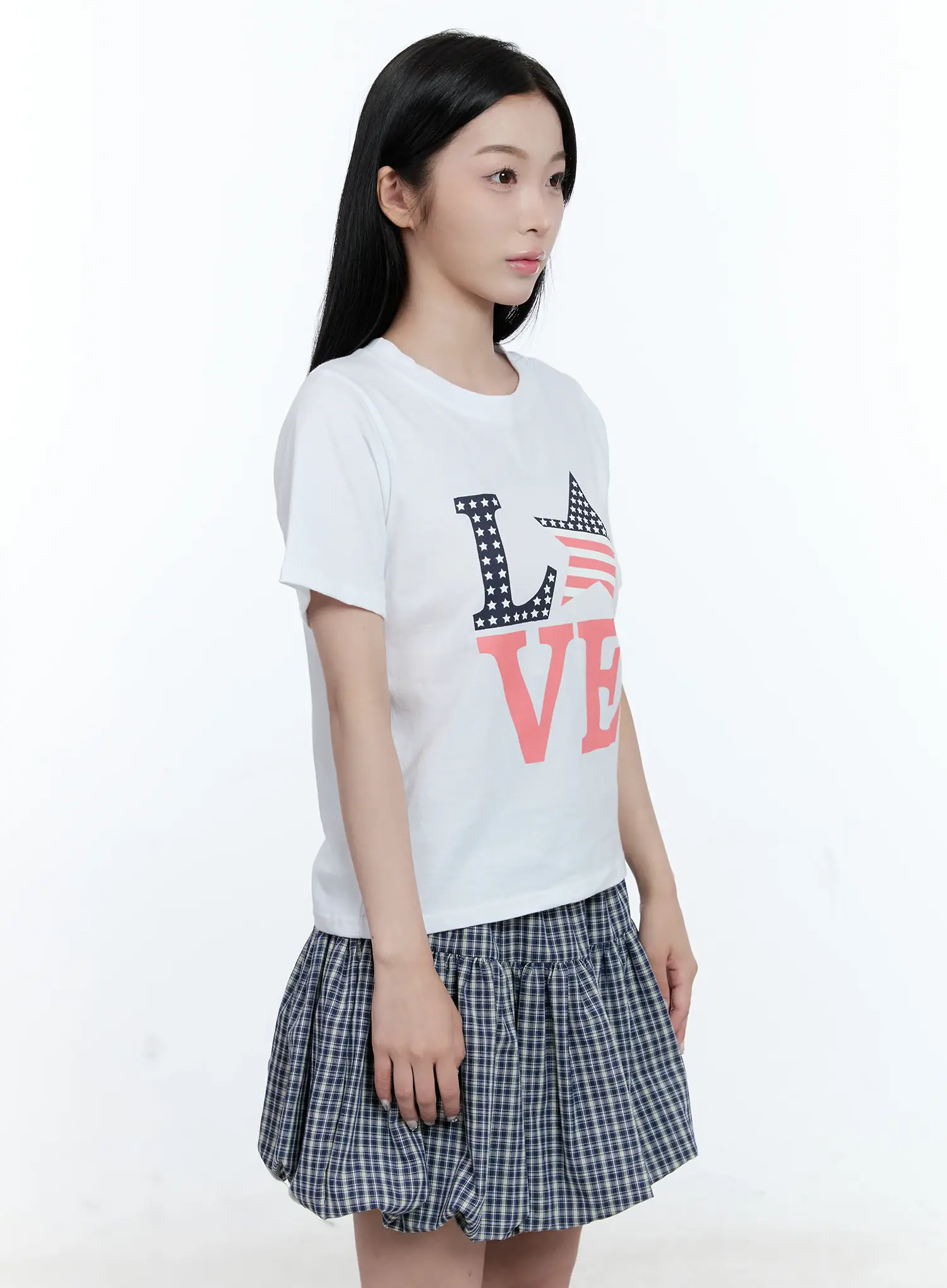 Relaxed-Fit "Love" Graphic T-Shirt CG501 - Image 10