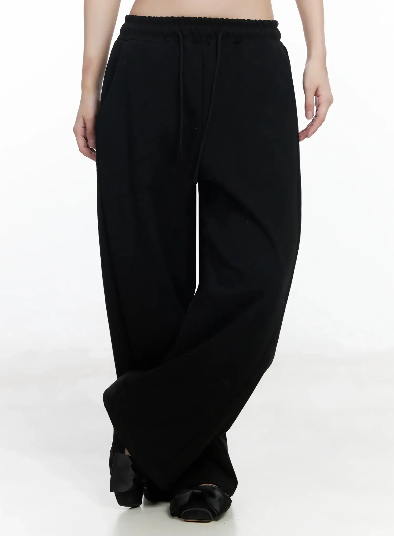 Relaxed Wide Leg Sweatpants IM504 - Image 10