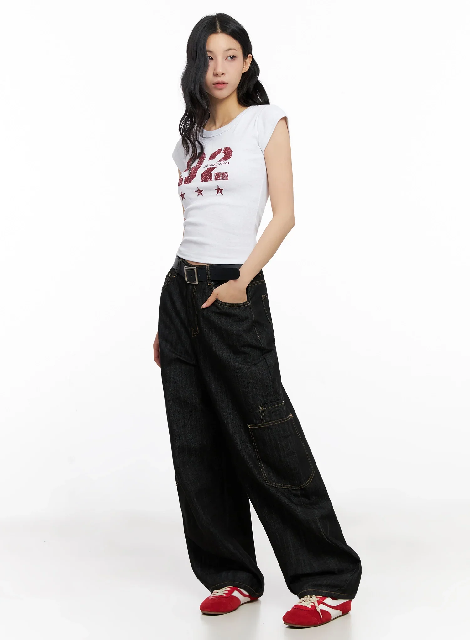 Retro 92 Graphic Top IG508 - Image 11