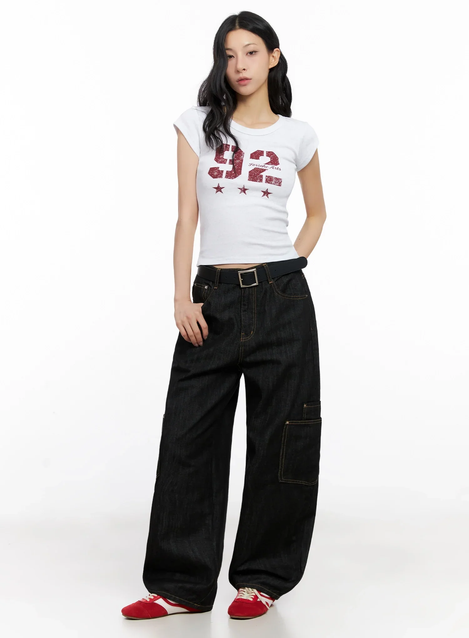 Retro 92 Graphic Top IG508 - Image 5