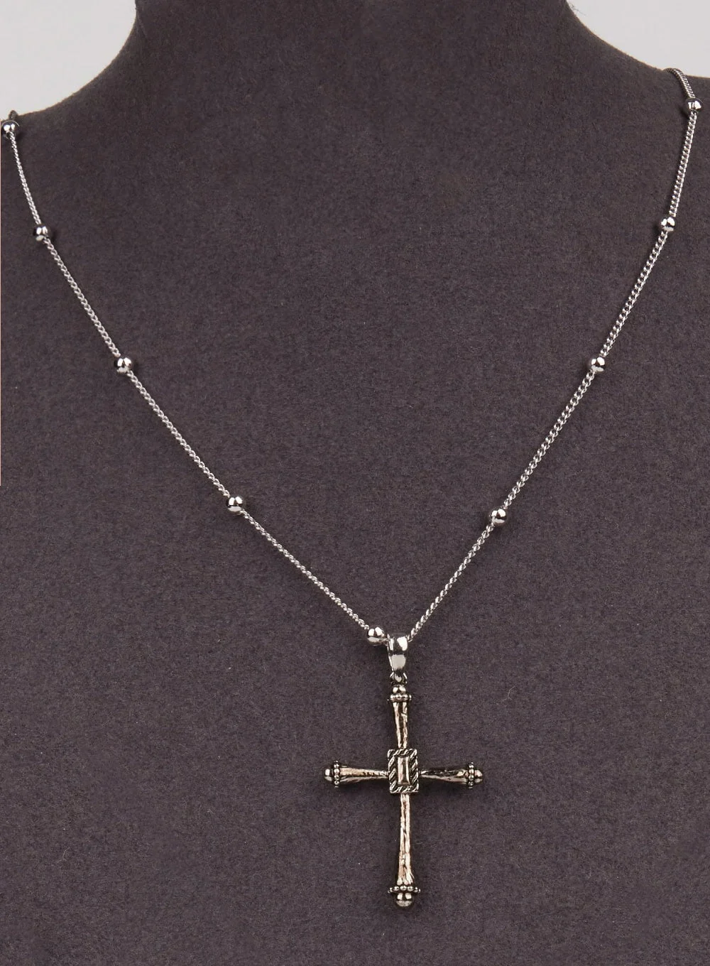 Reverie RCross Triple Layer Necklace IM528 - Image 9