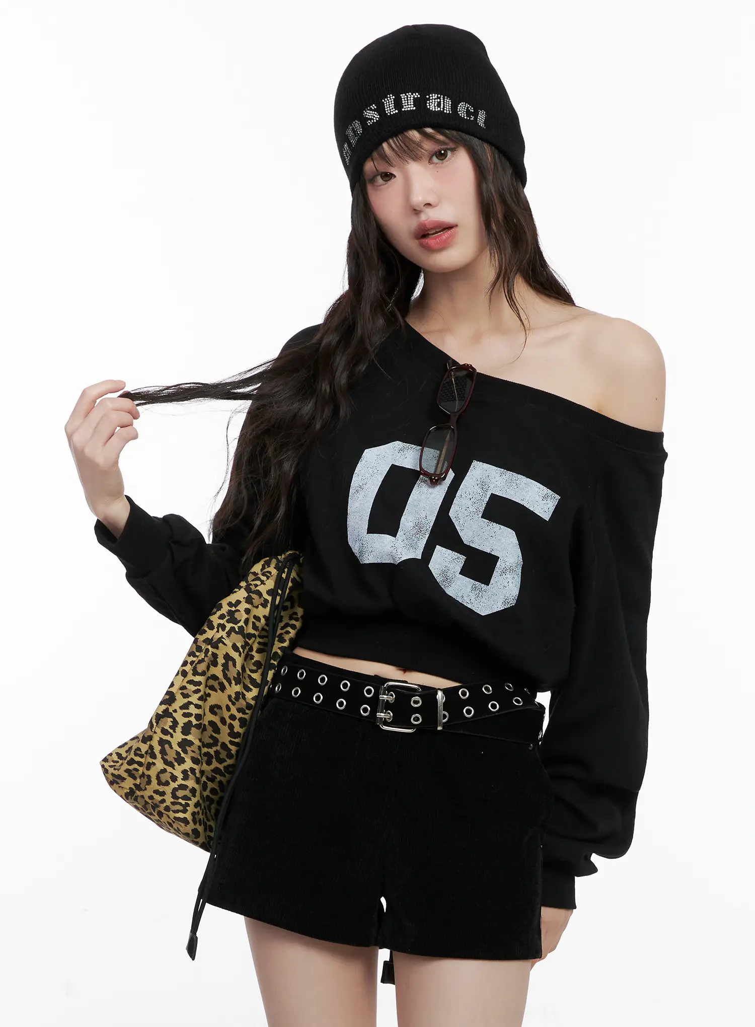Rhinestone Beanie CN510 - Image 3
