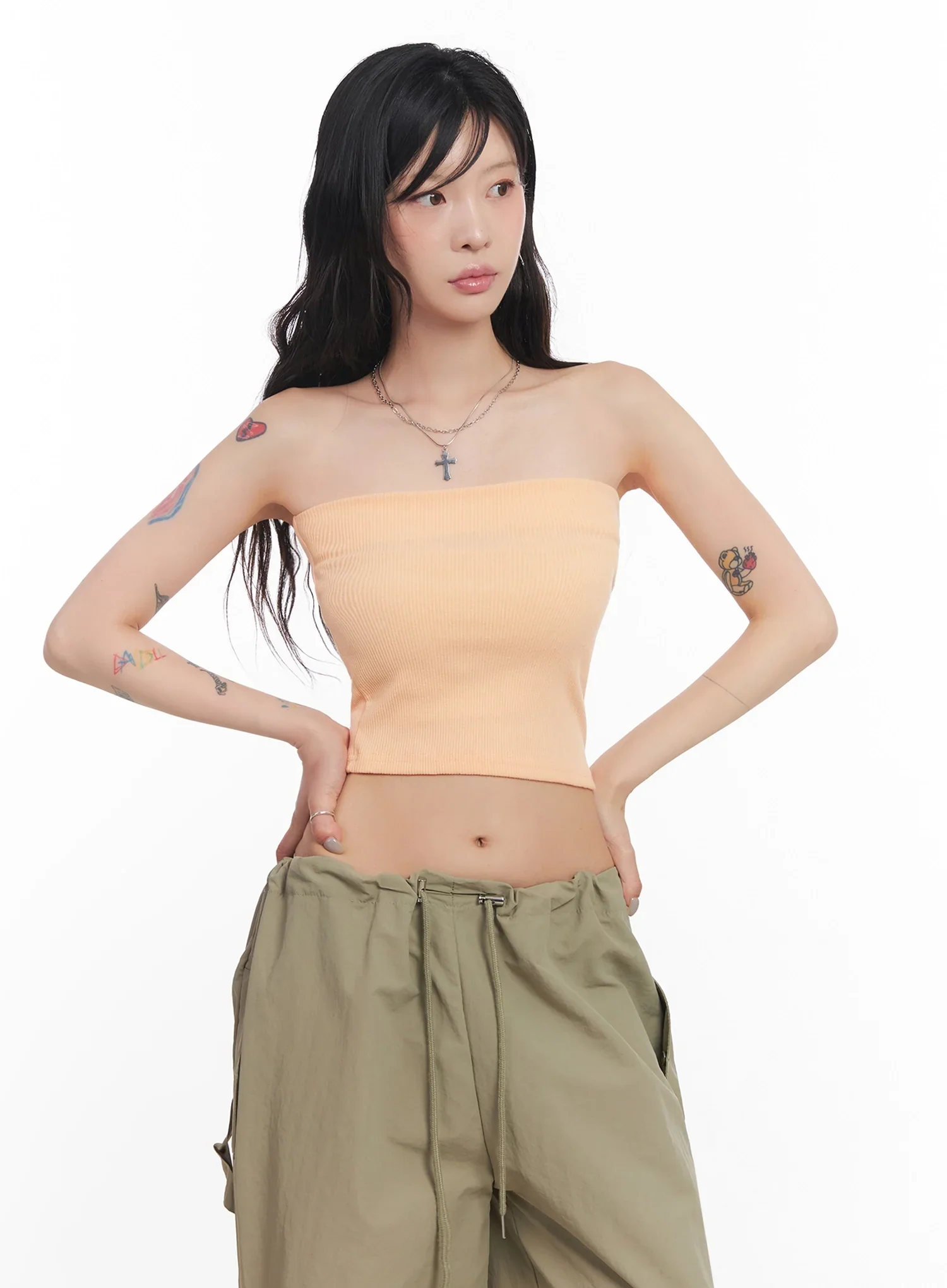 Ribbed Baby Tube Top IC503 - Image 6