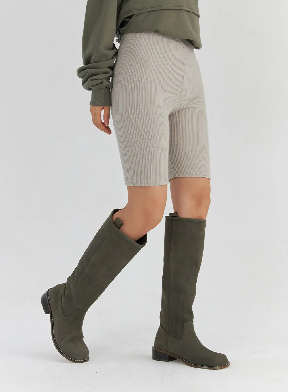 Ribbed Biker Leggings CS321 - Image 9
