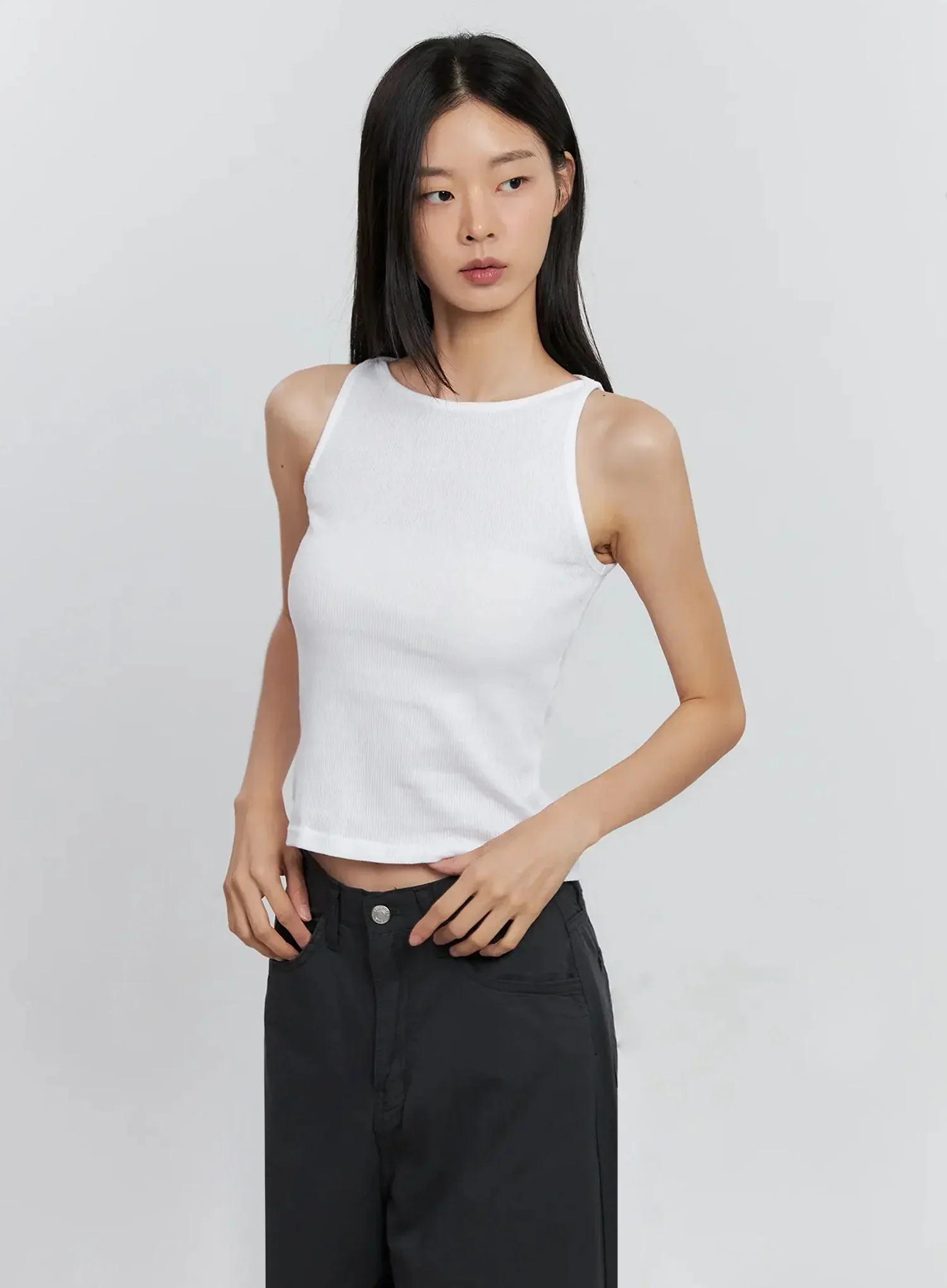 Ribbed Cami Tank IS515 - Image 4