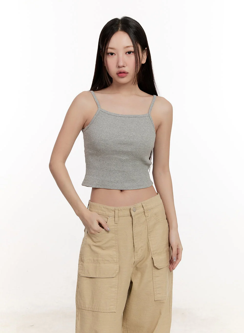 Ribbed Cami Top CM507 - Image 10