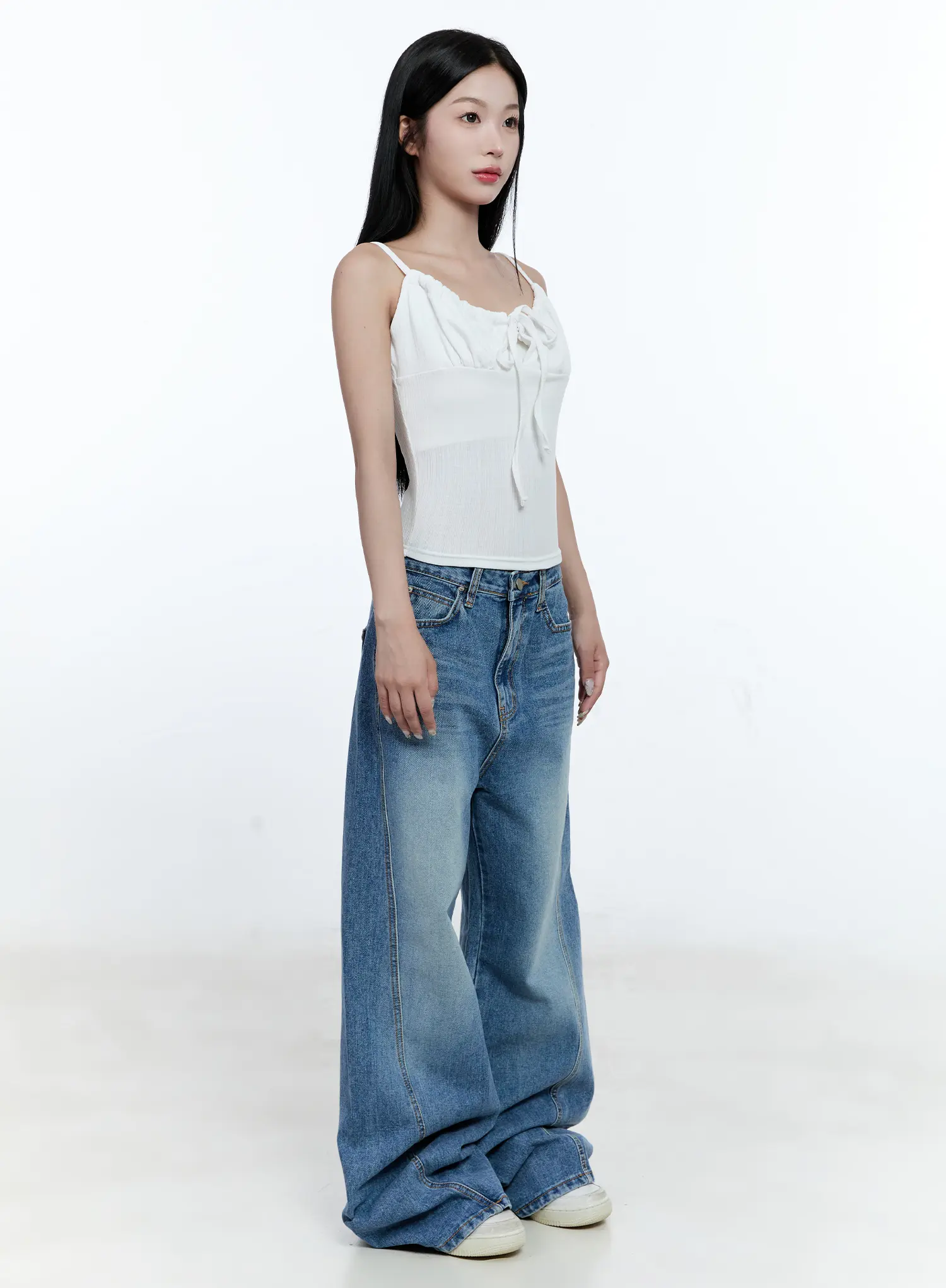 Ribbed Front-Tie Tank CG507 - Image 4