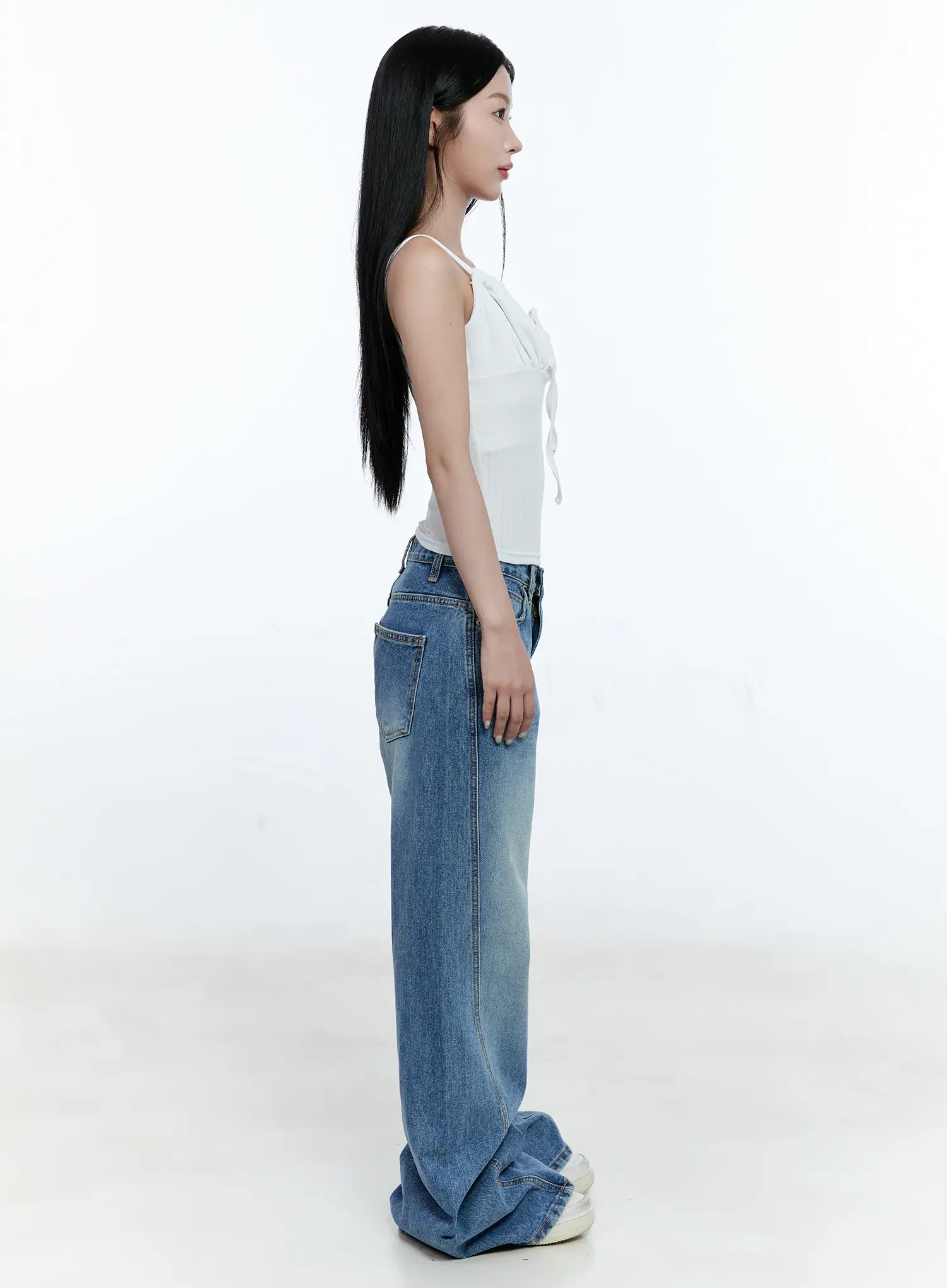 Ribbed Front-Tie Tank CG507 - Image 6