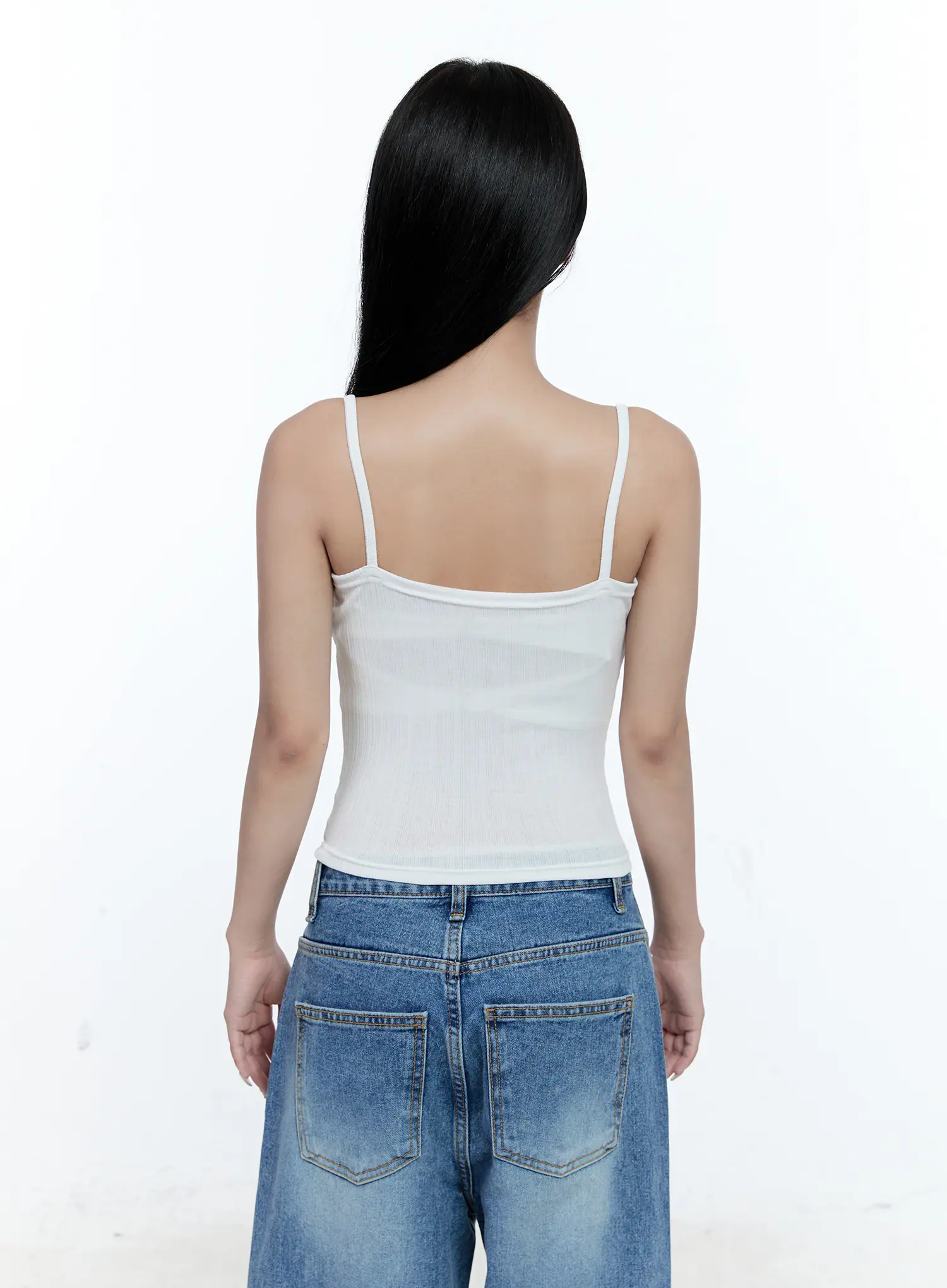 Ribbed Front-Tie Tank CG507 - Image 7