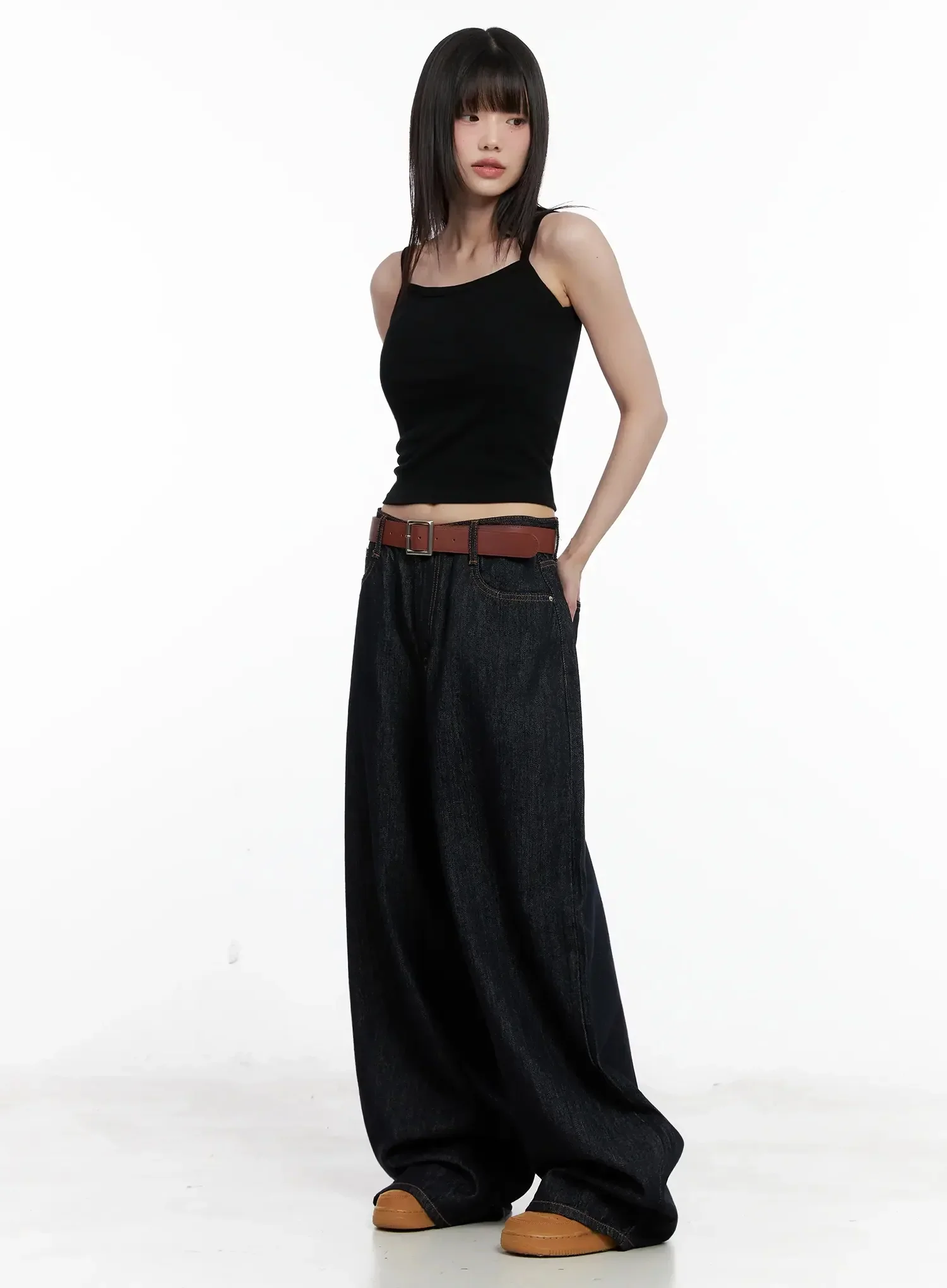 Ribbed Sleeveless Crop Top IL531 - Image 13