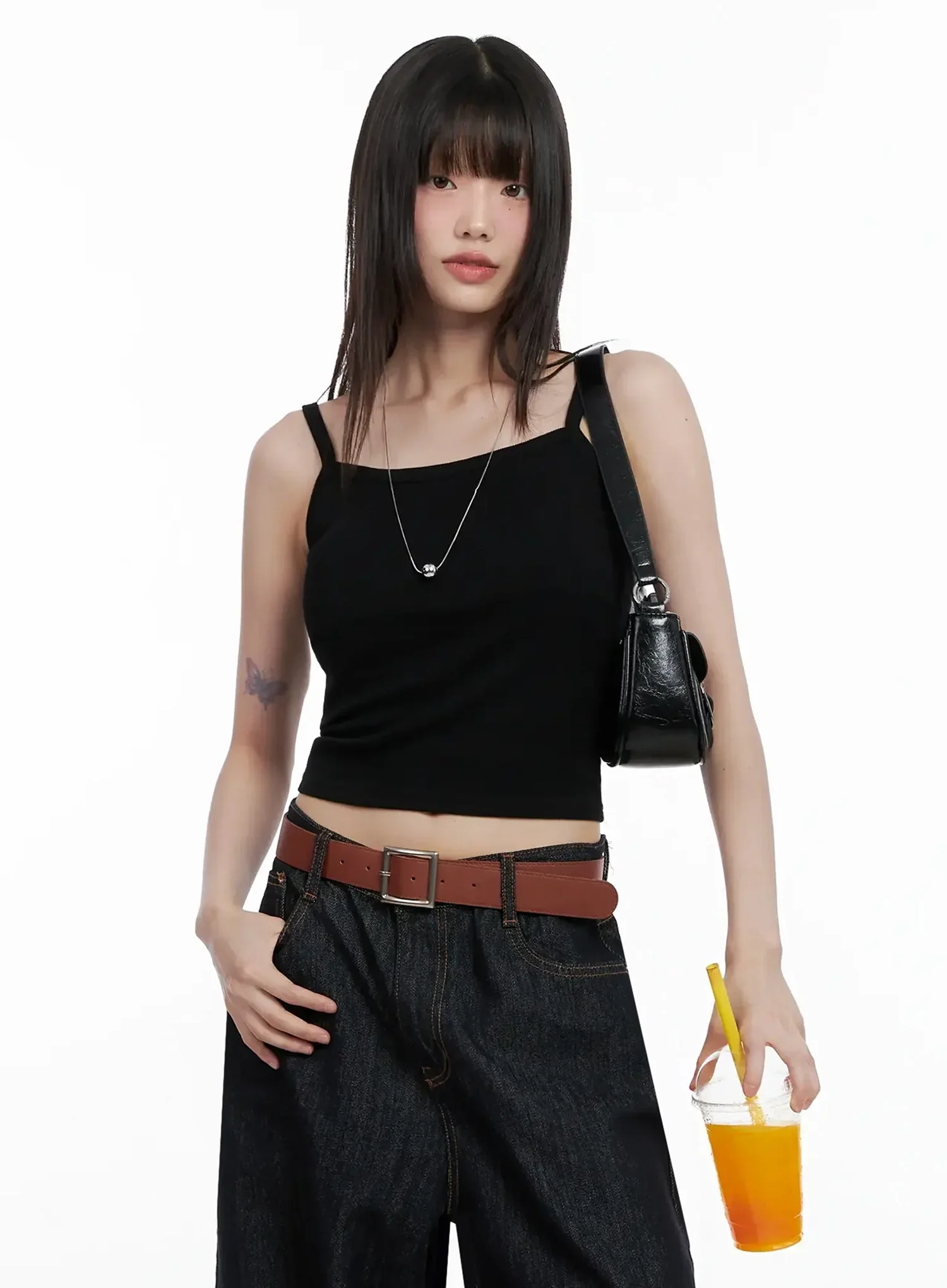 Ribbed Sleeveless Crop Top IL531 - Image 16