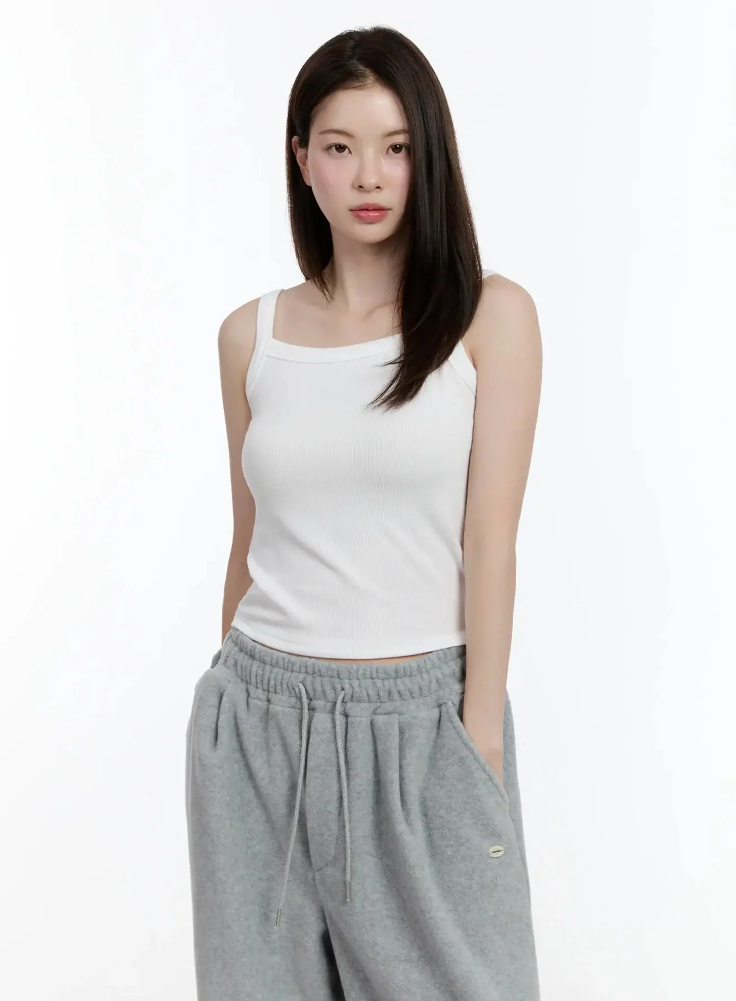 Ribbed Sleeveless Top ID526 - Image 5